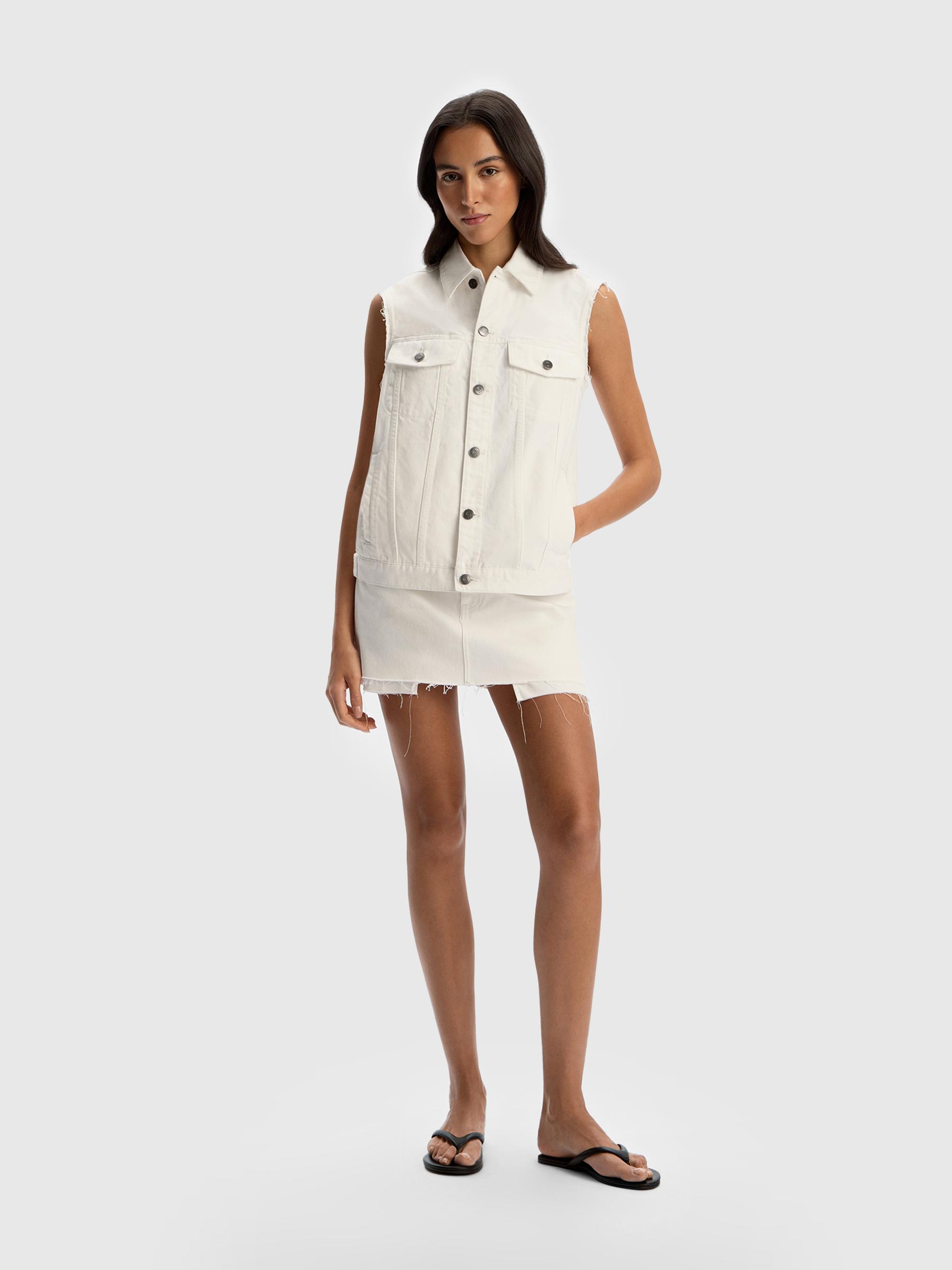 Юбка мини из денима