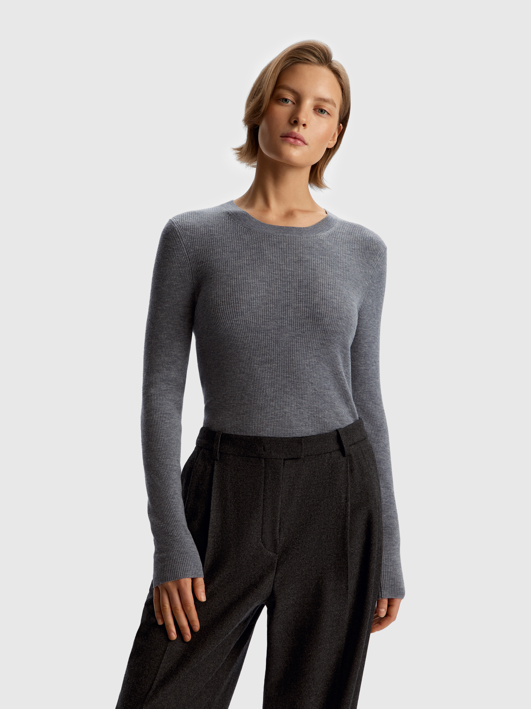 Джемпер из тонкой шерсти мериноса