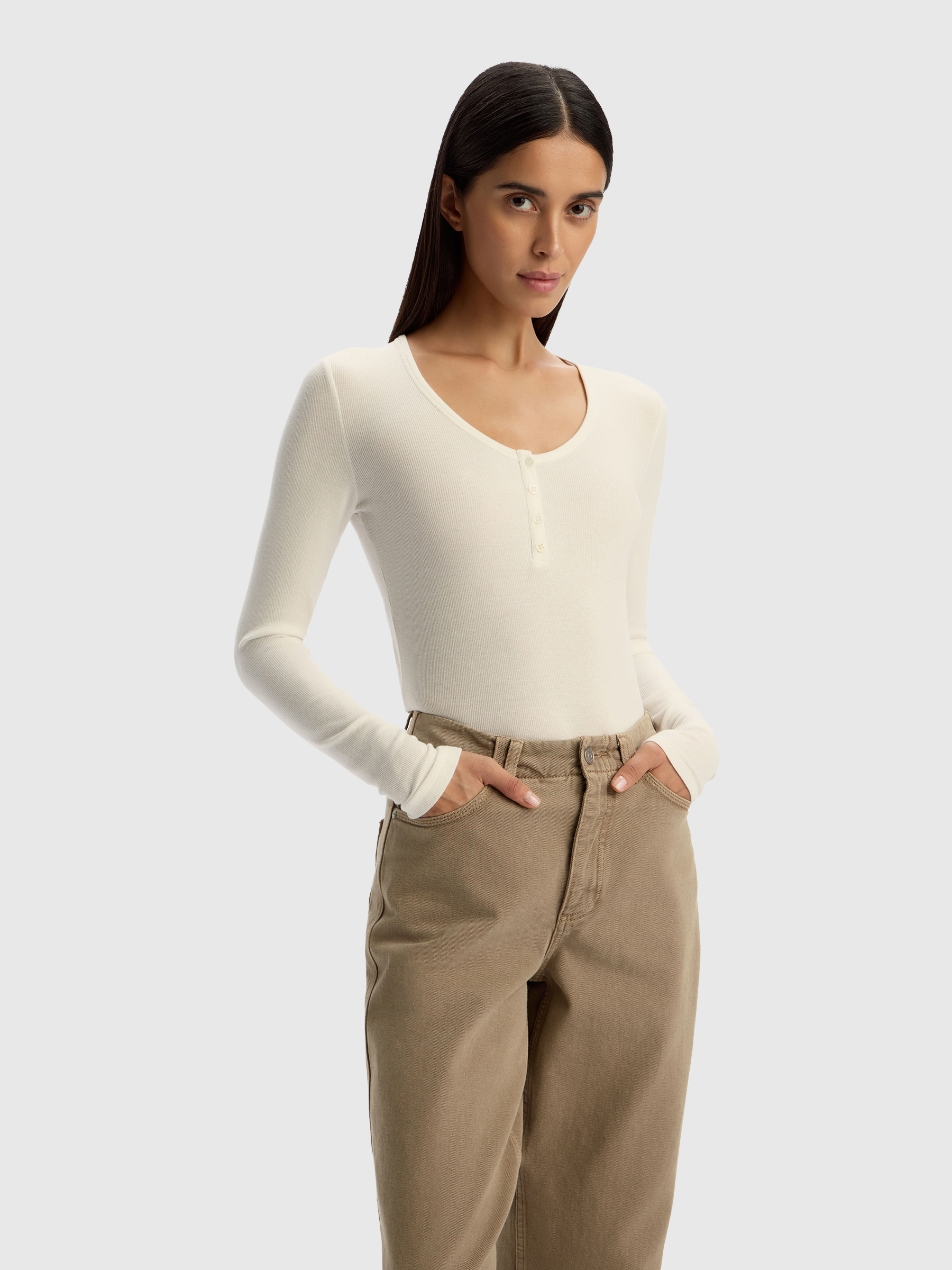 Лонгслив из лиоцелла