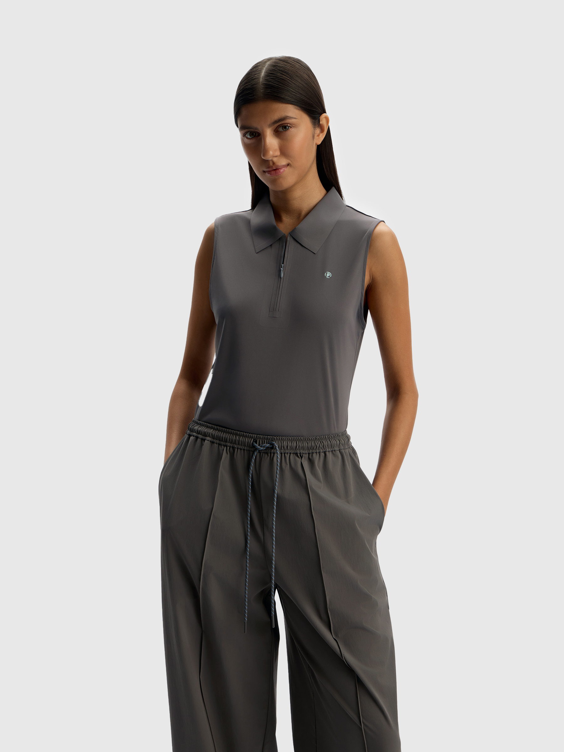 Поло без рукавов