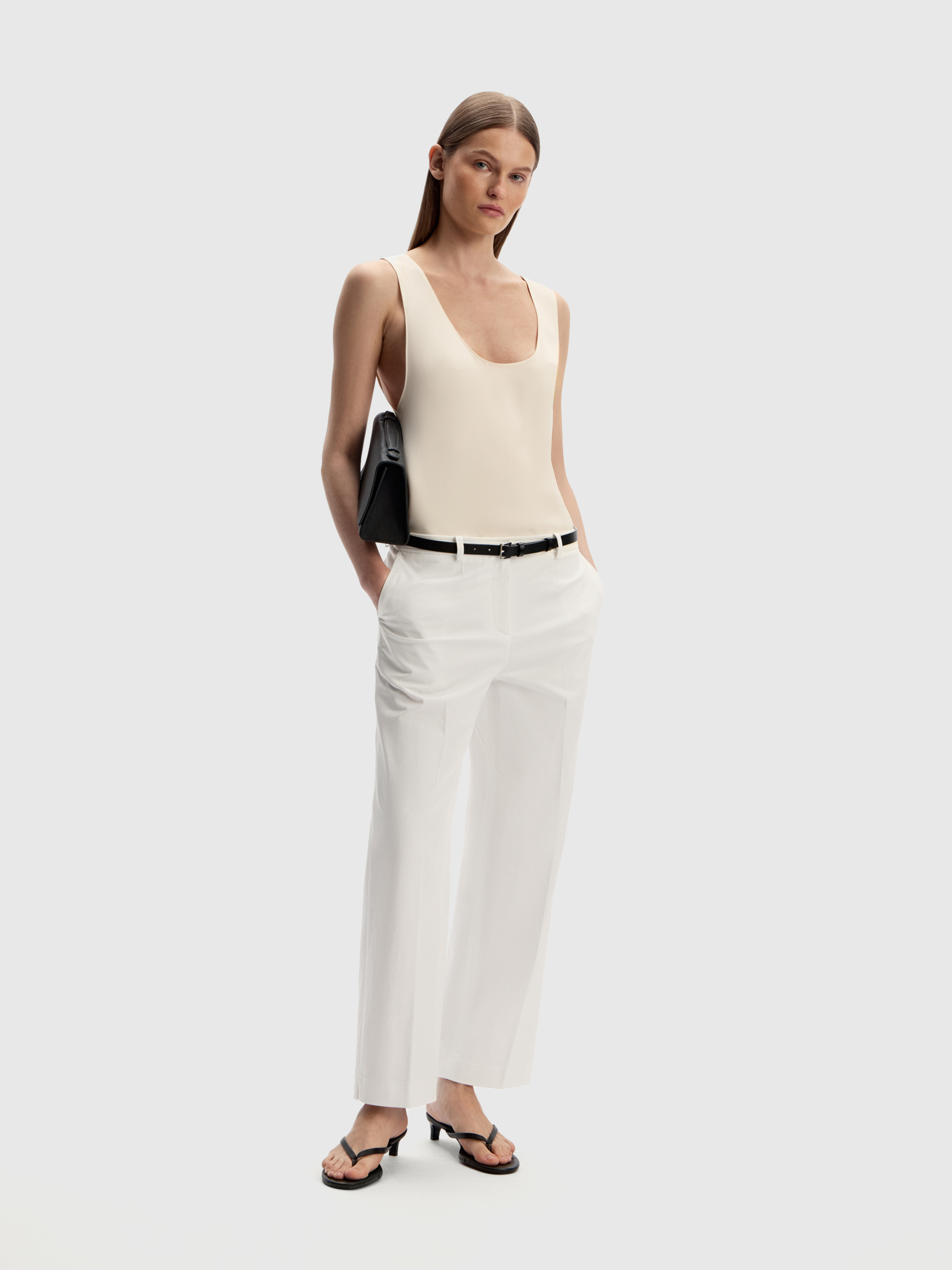 Брюки из хлопка