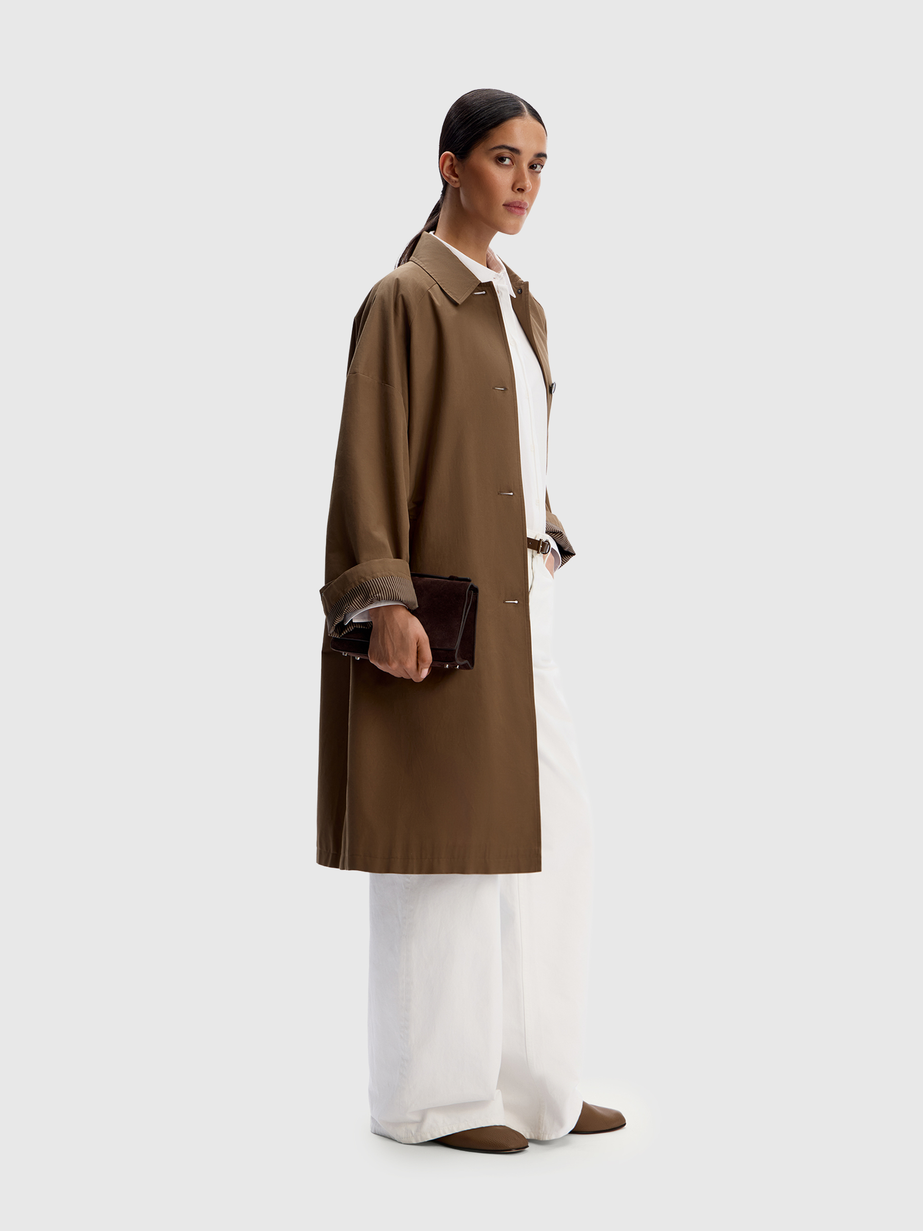 Тренч из хлопка