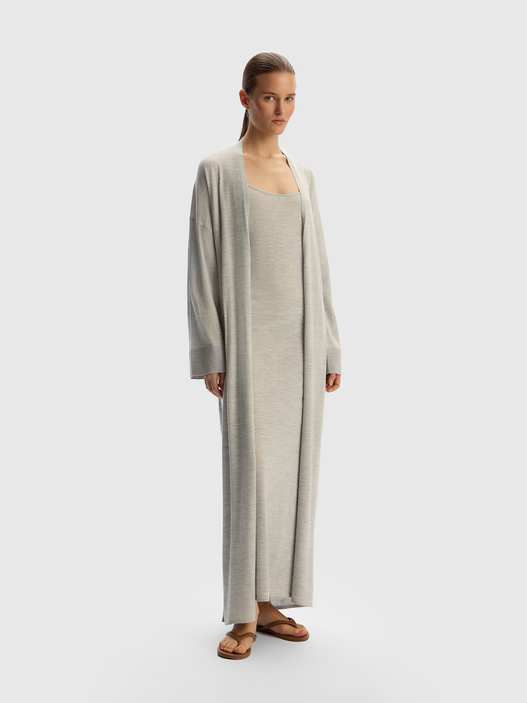 Кардиган макси