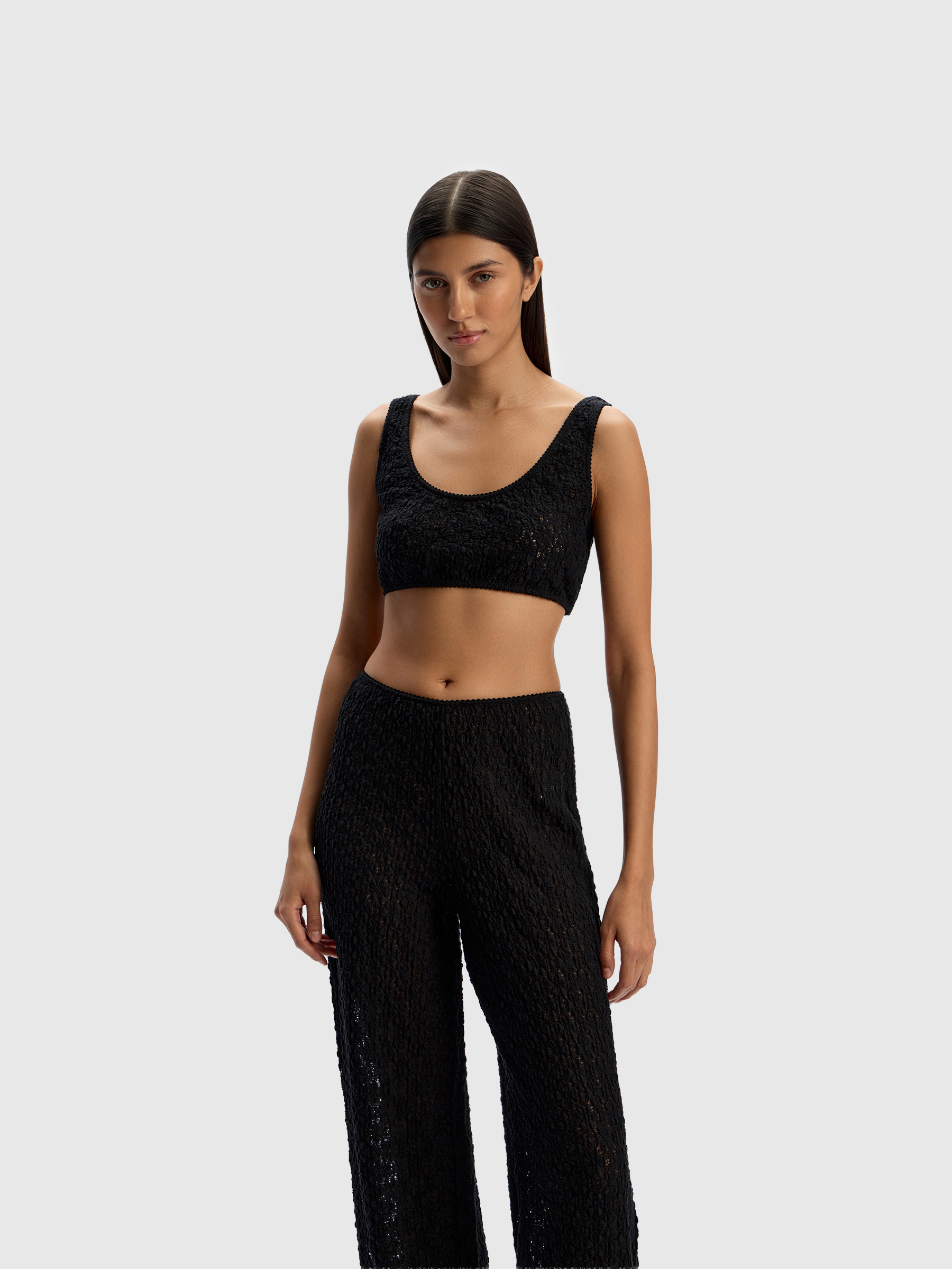 Топ из кружева