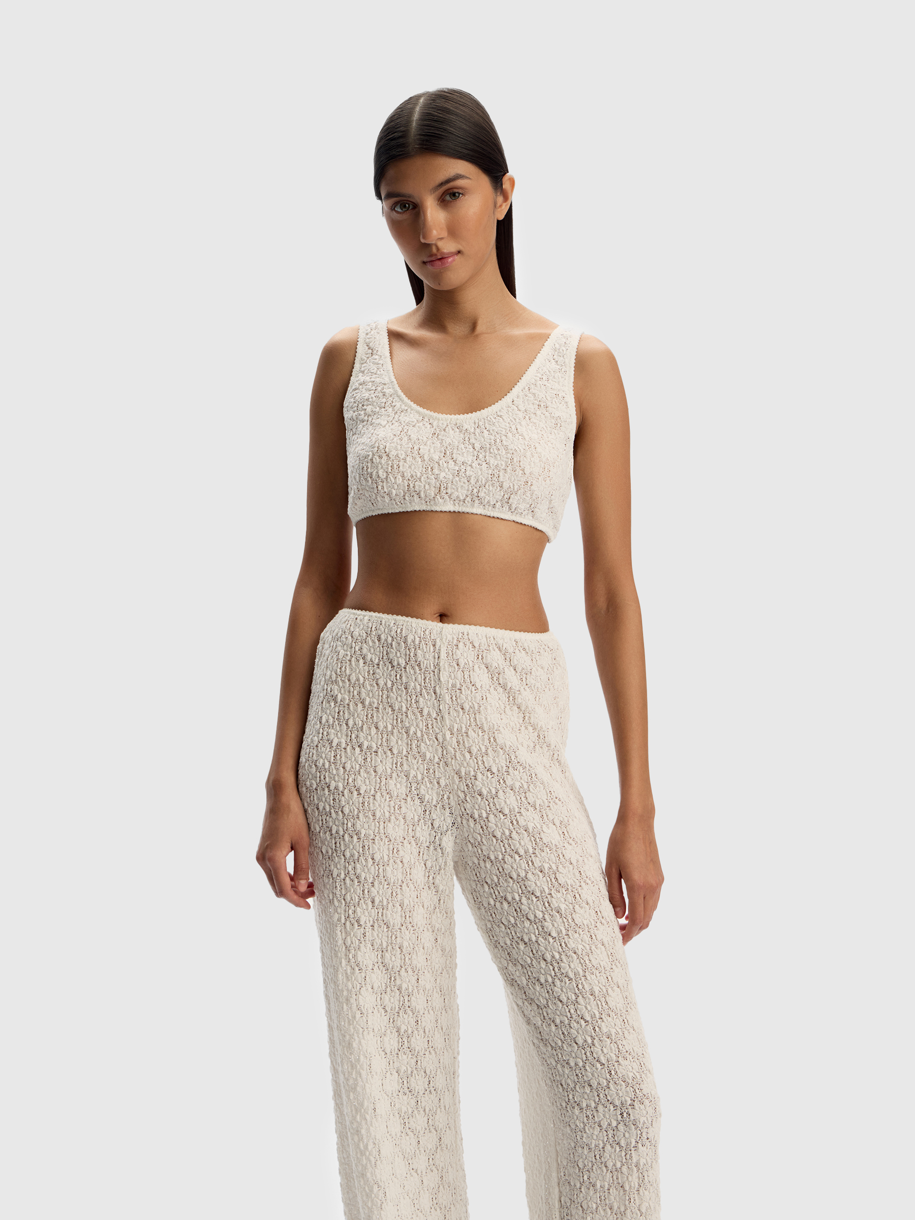 Топ из кружева