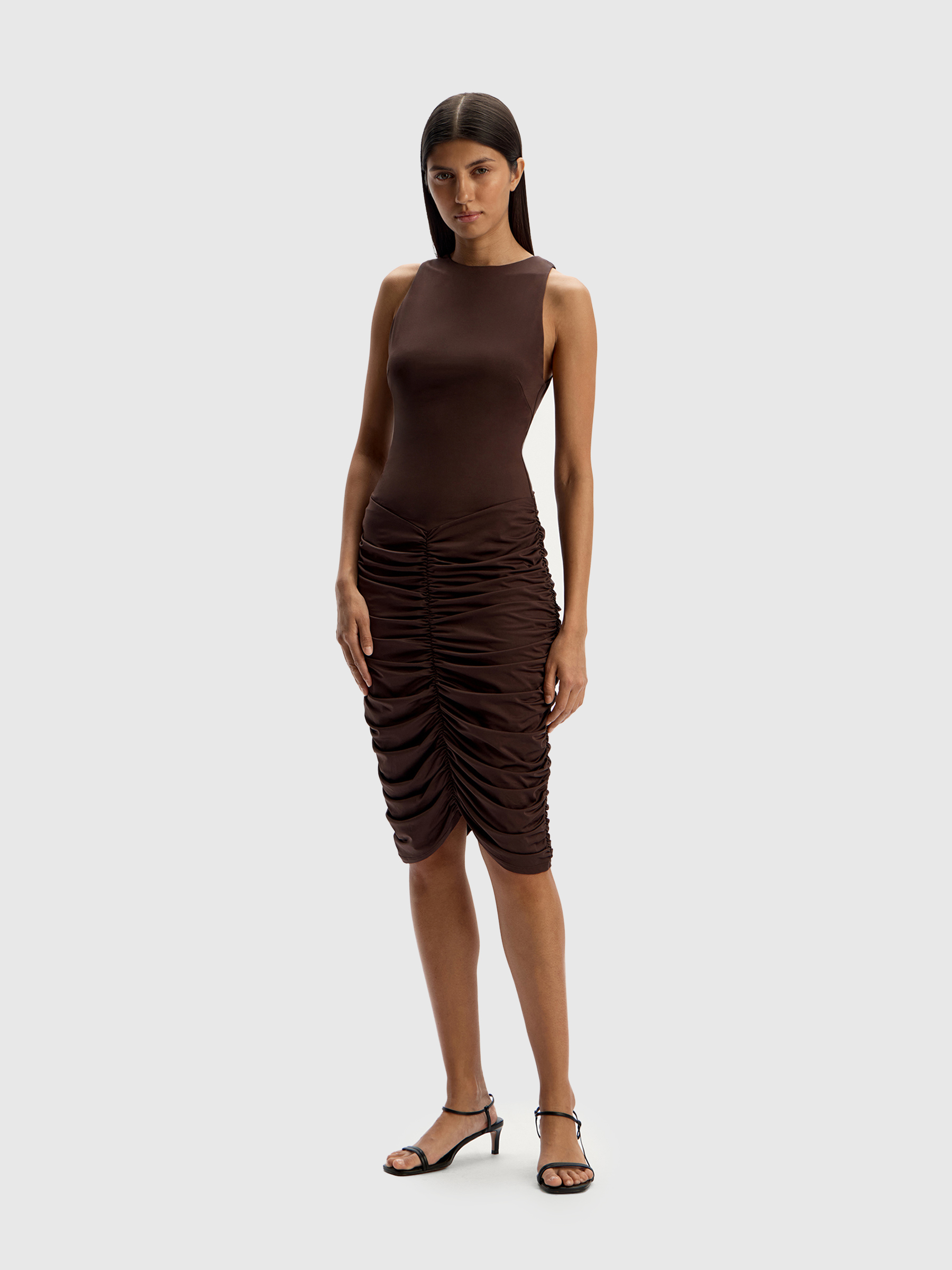 Платье с драпировкой