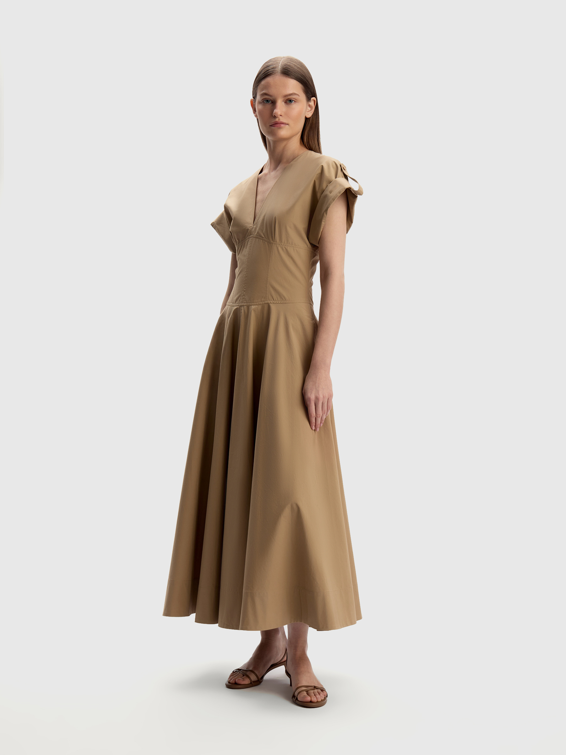 Платье из тонкого хлопка