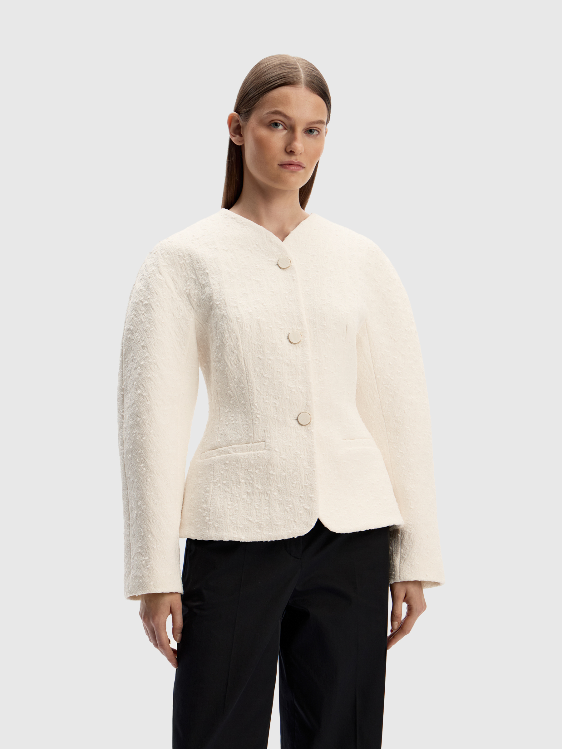 Жакет из жаккарда