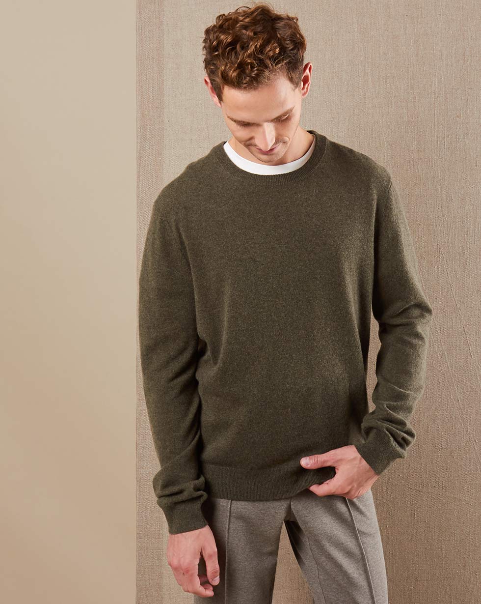 Джемпер мужской из 100% superior mongolian cashmere
