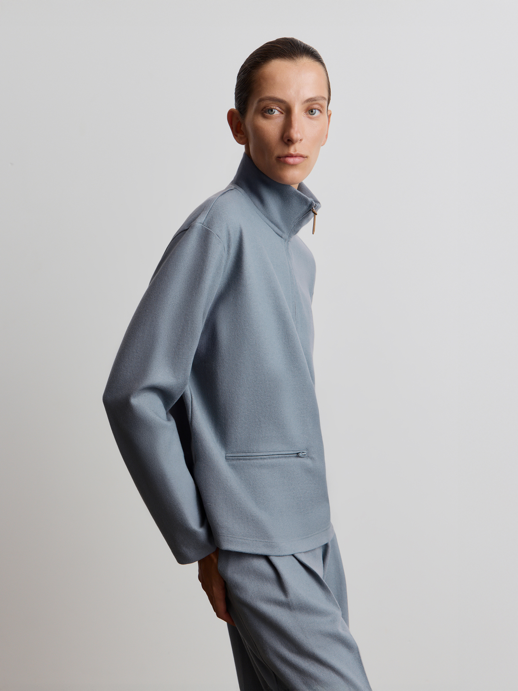 Толстовка из шерсти