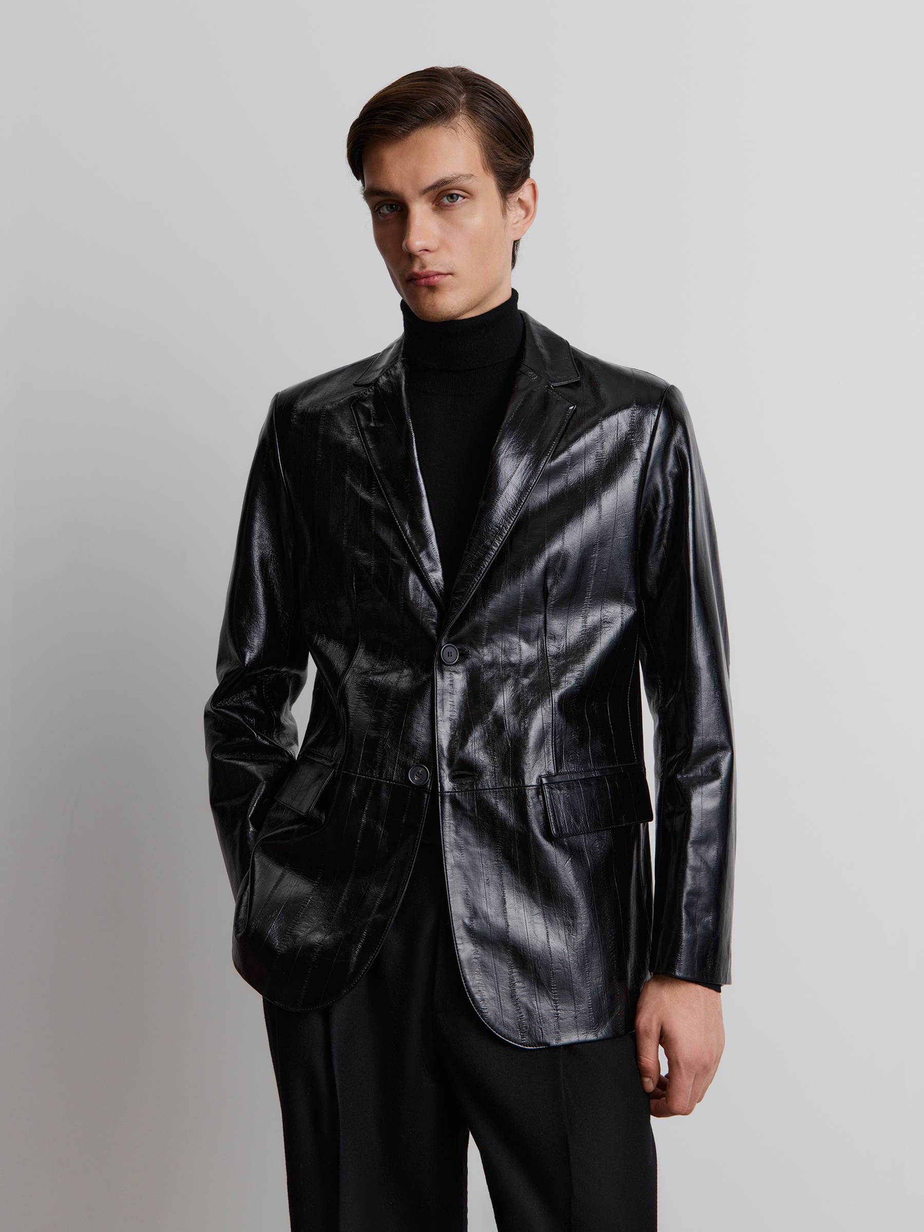 Пиджак Varnish из кожи