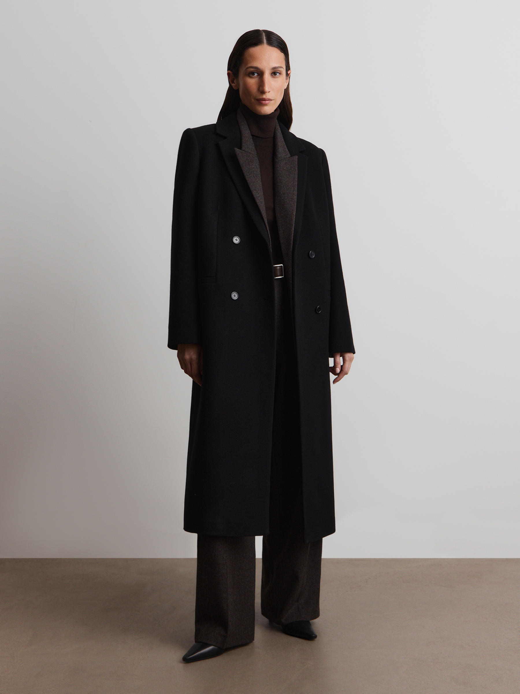 Пальто из шерсти и кашемира