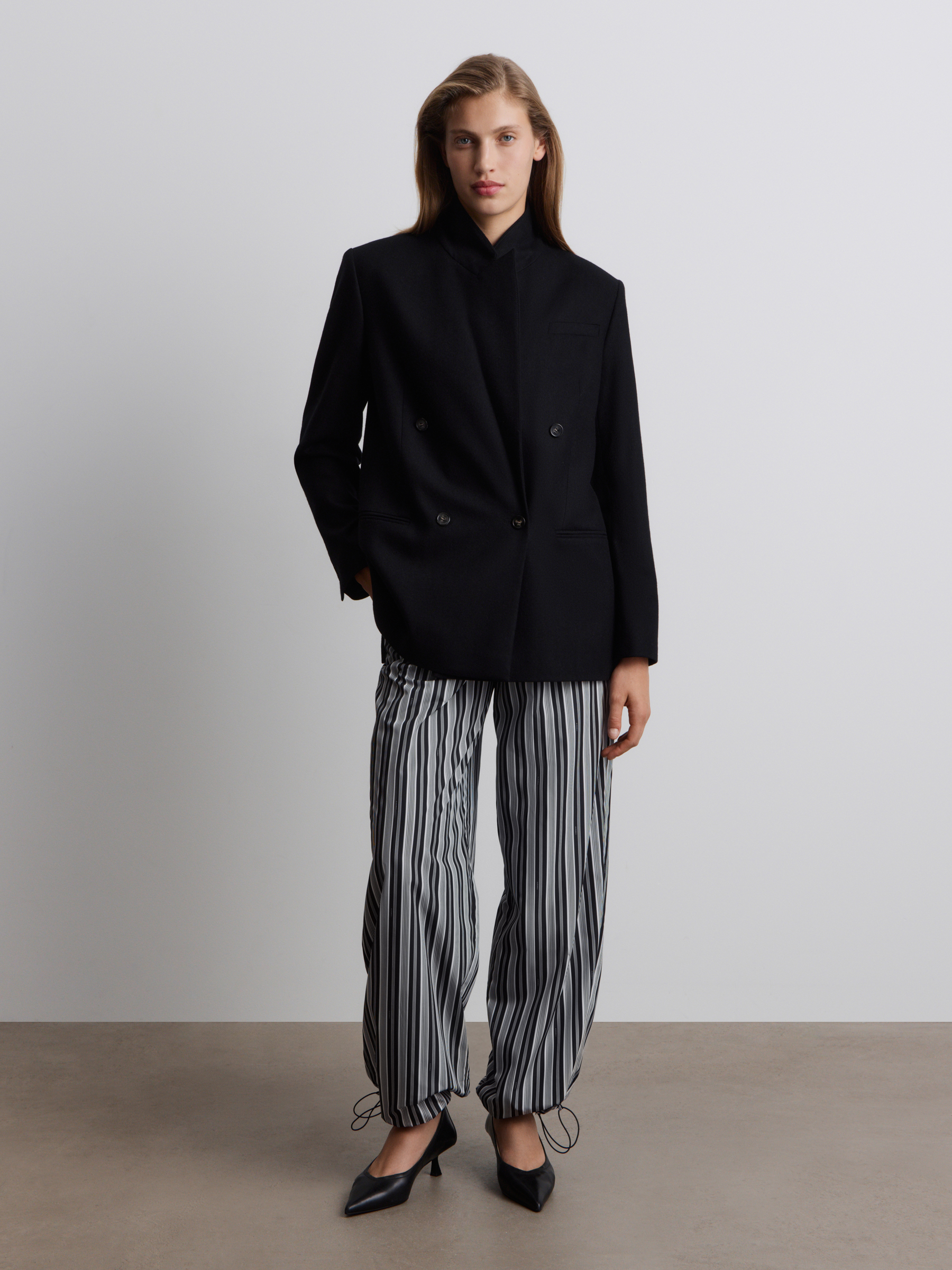 Брюки из тафты