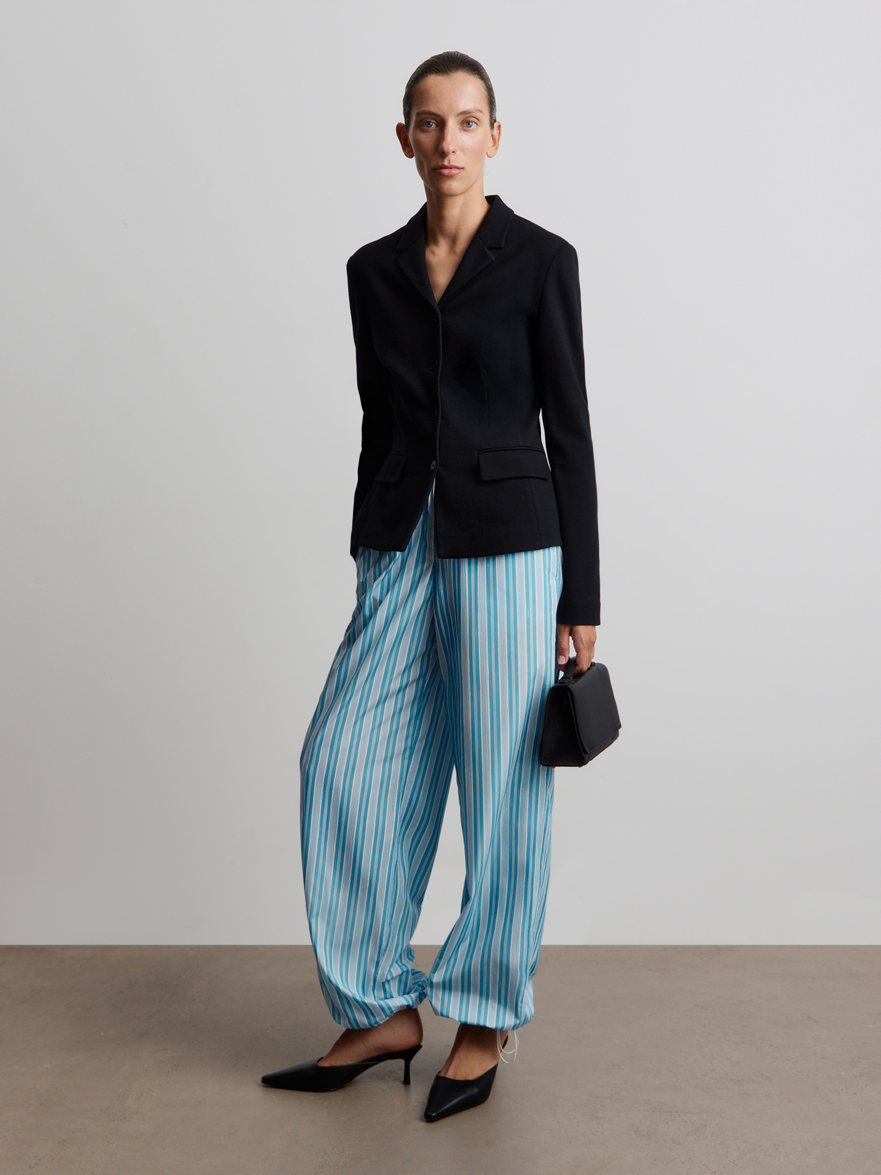 Брюки из тафты