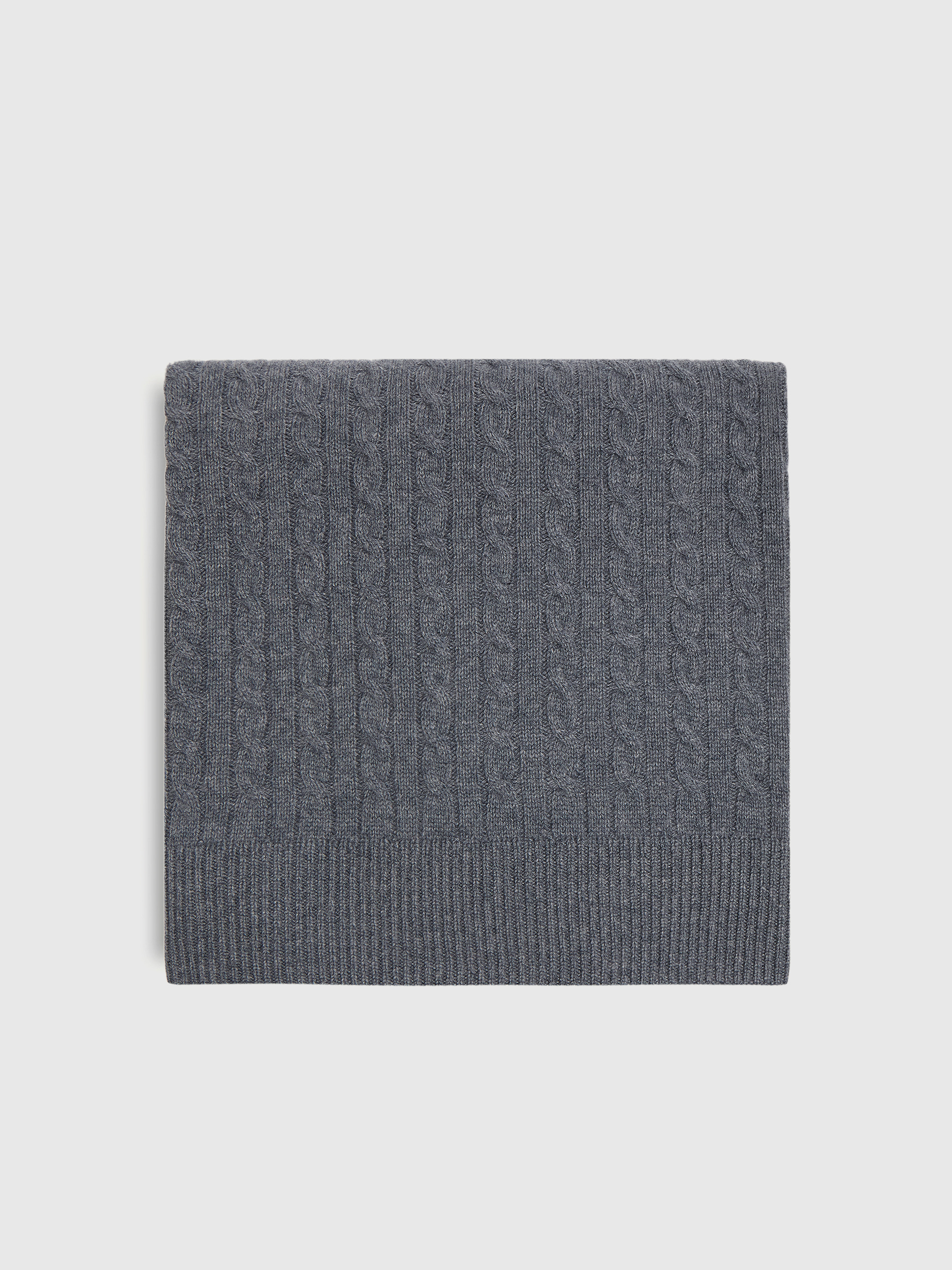 Плед из кашемира и шерсти