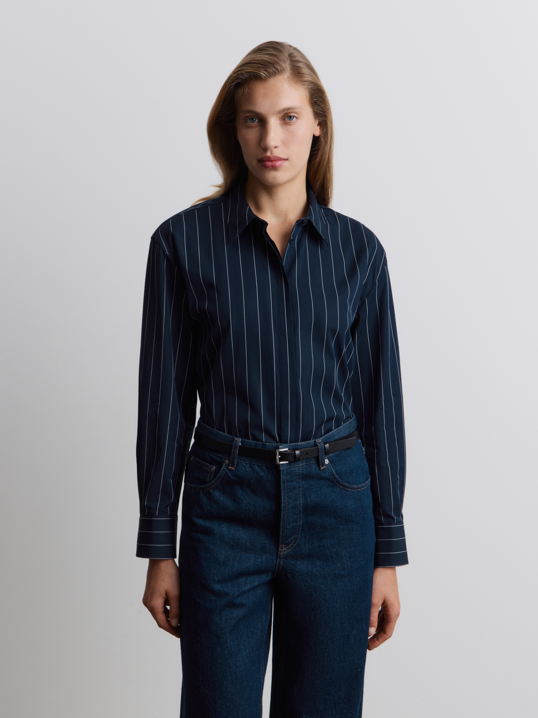 Рубашка из хлопка и лиоцелла