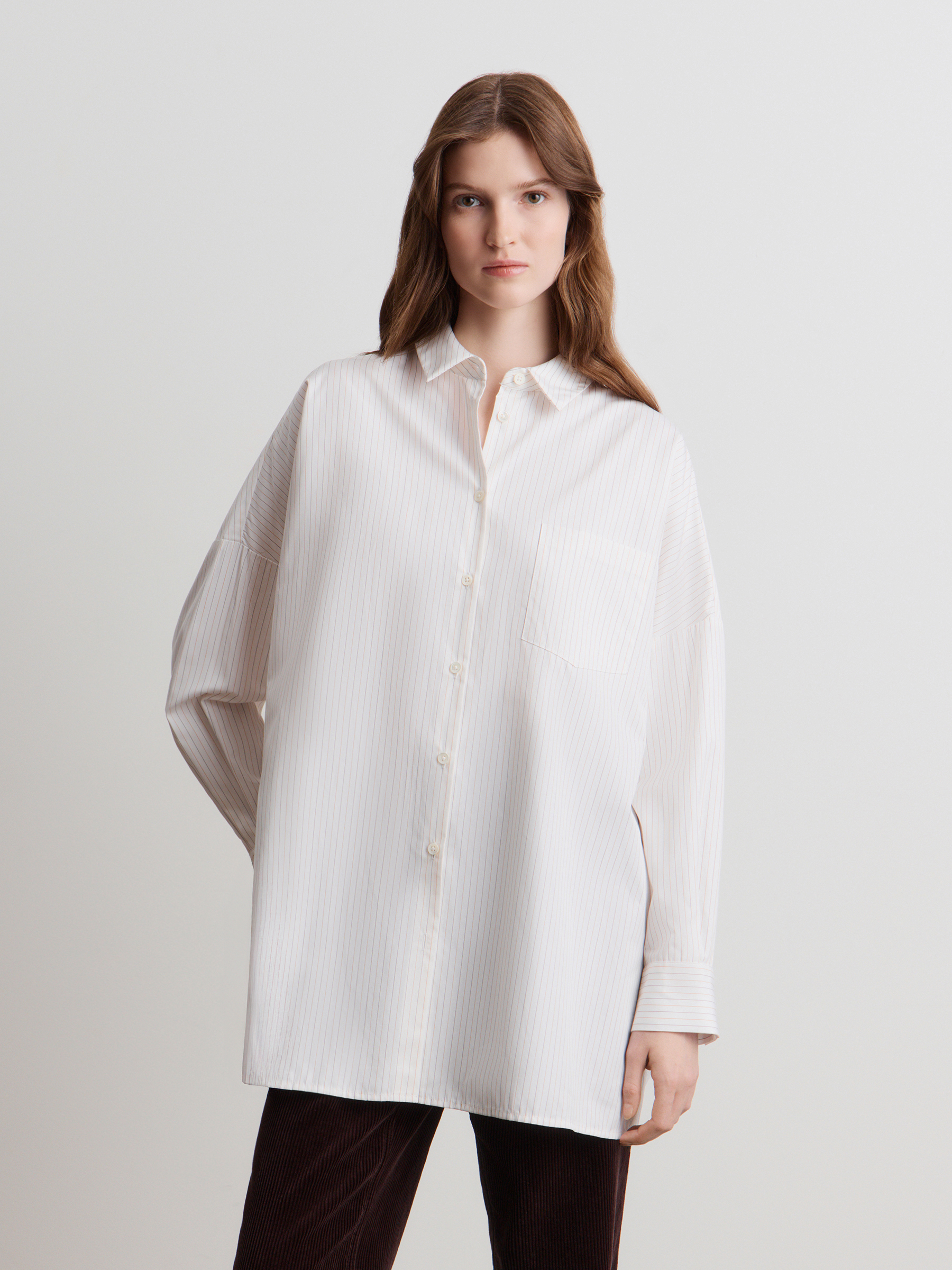 Рубашка в полоску