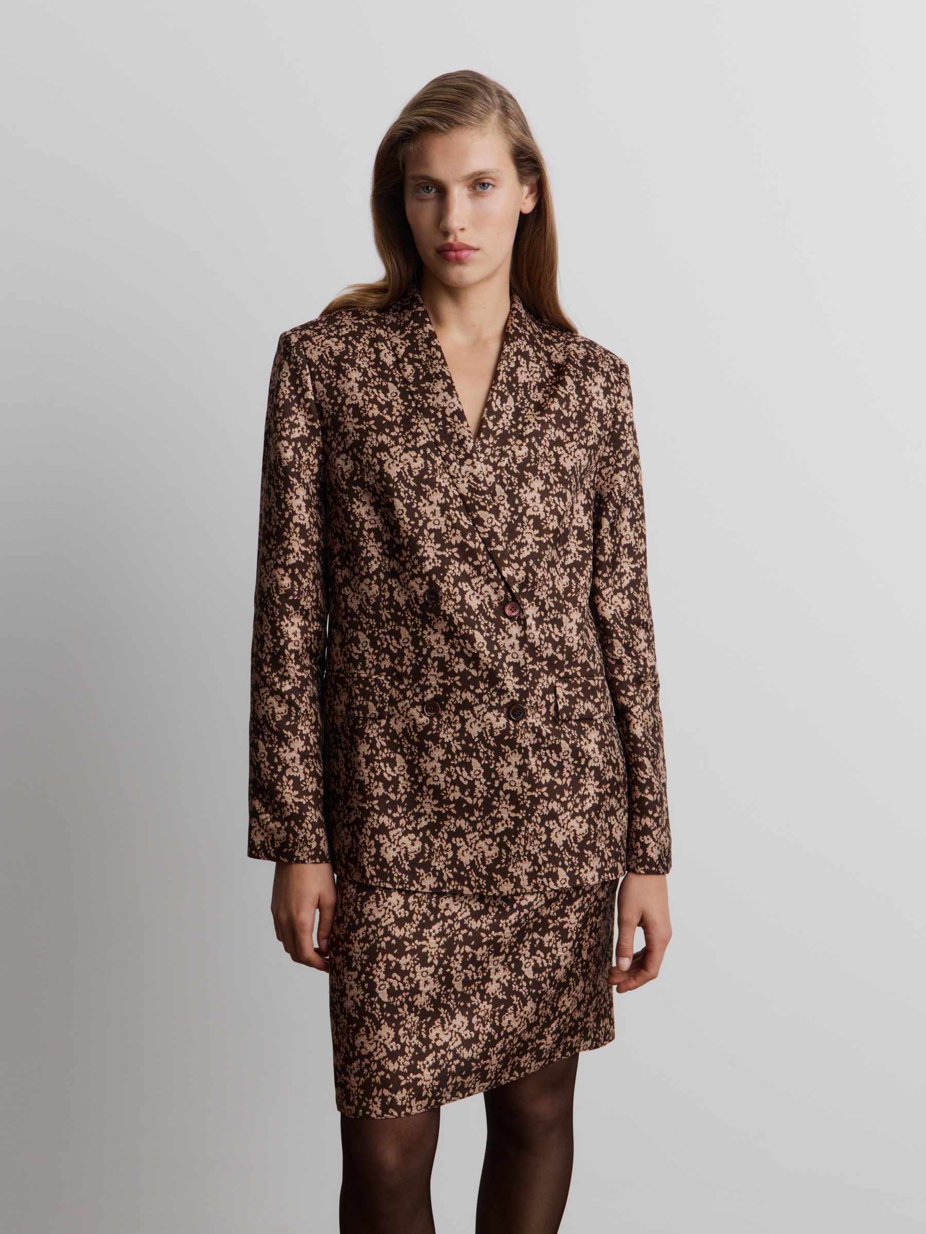 Жакет из шелка