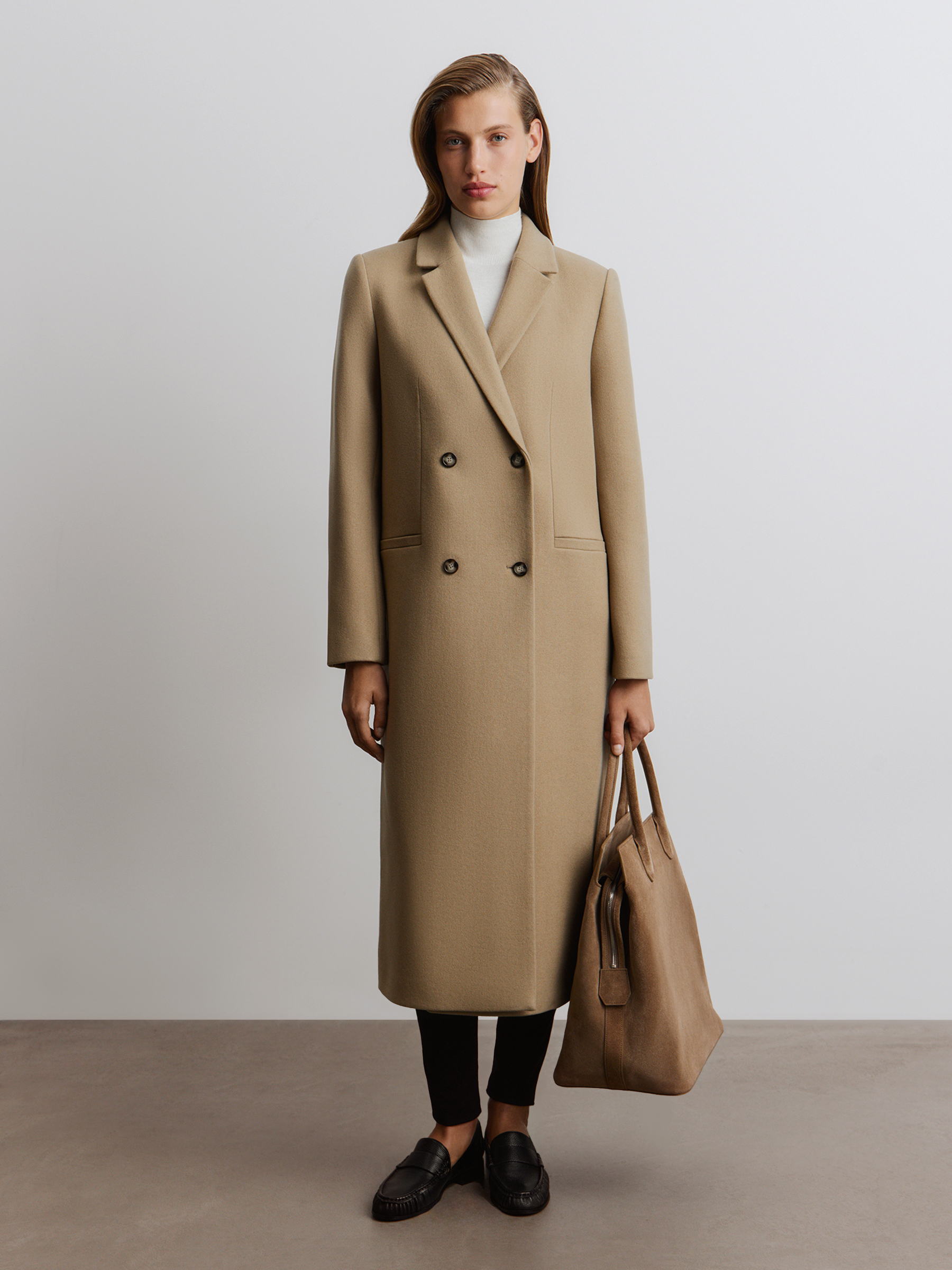 Пальто из шерсти и кашемира