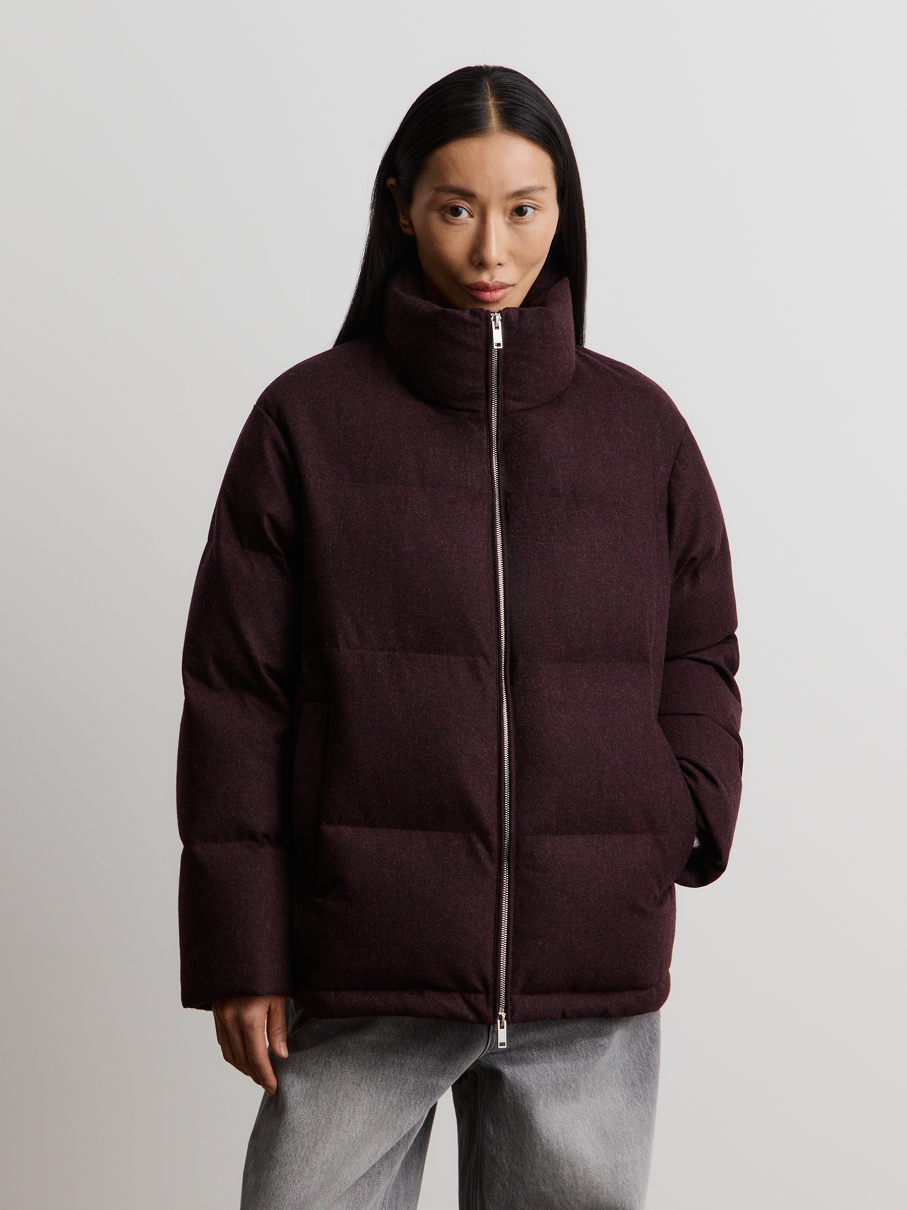 Пуховик Altai из шерсти и кашемира