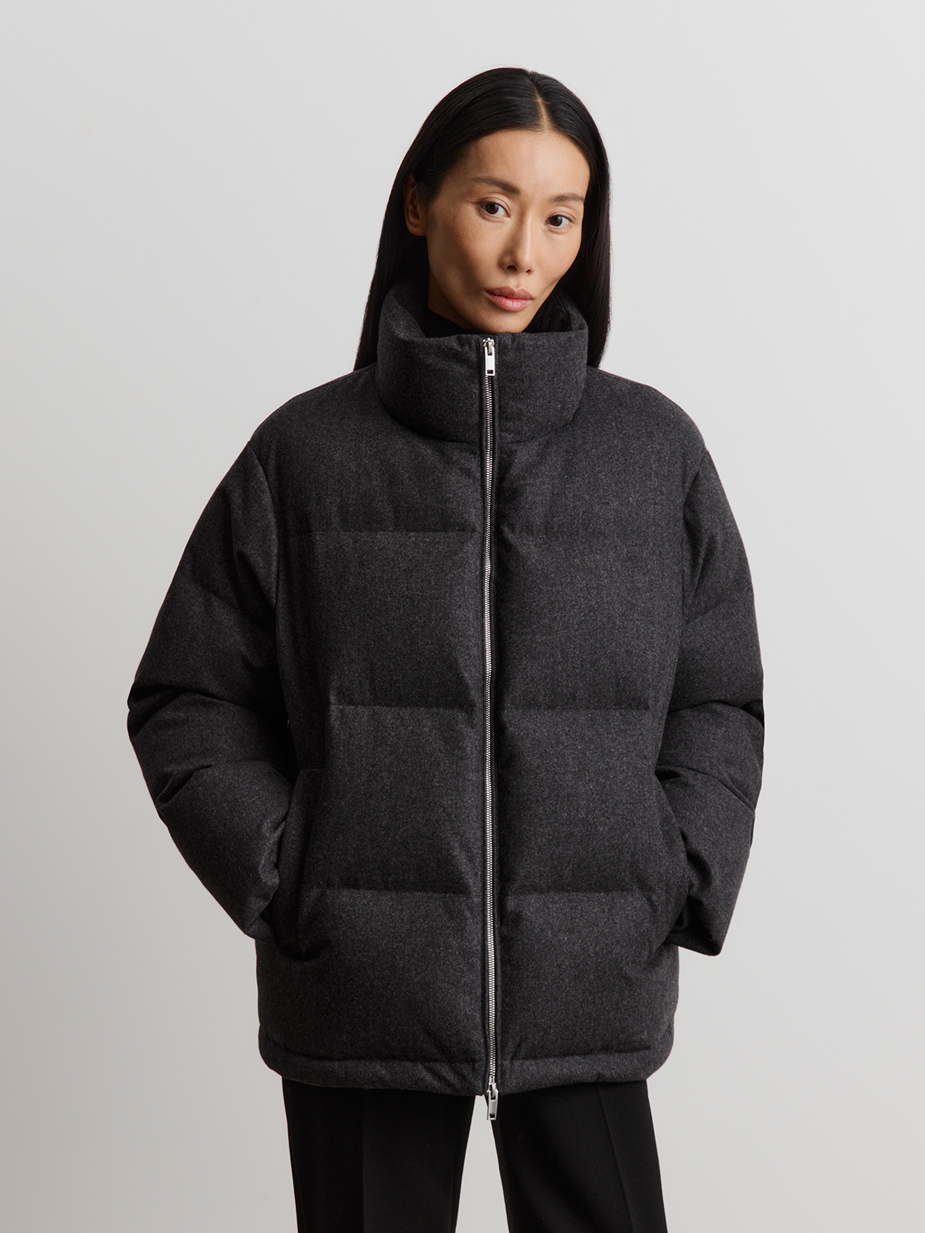 Пуховик Altai из шерсти и кашемира