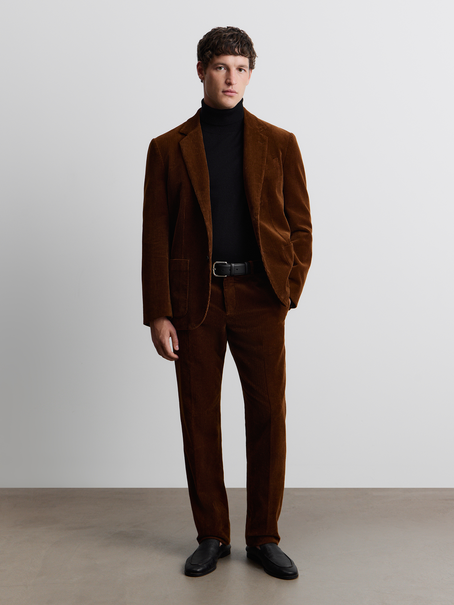 Брюки из французского вельвета