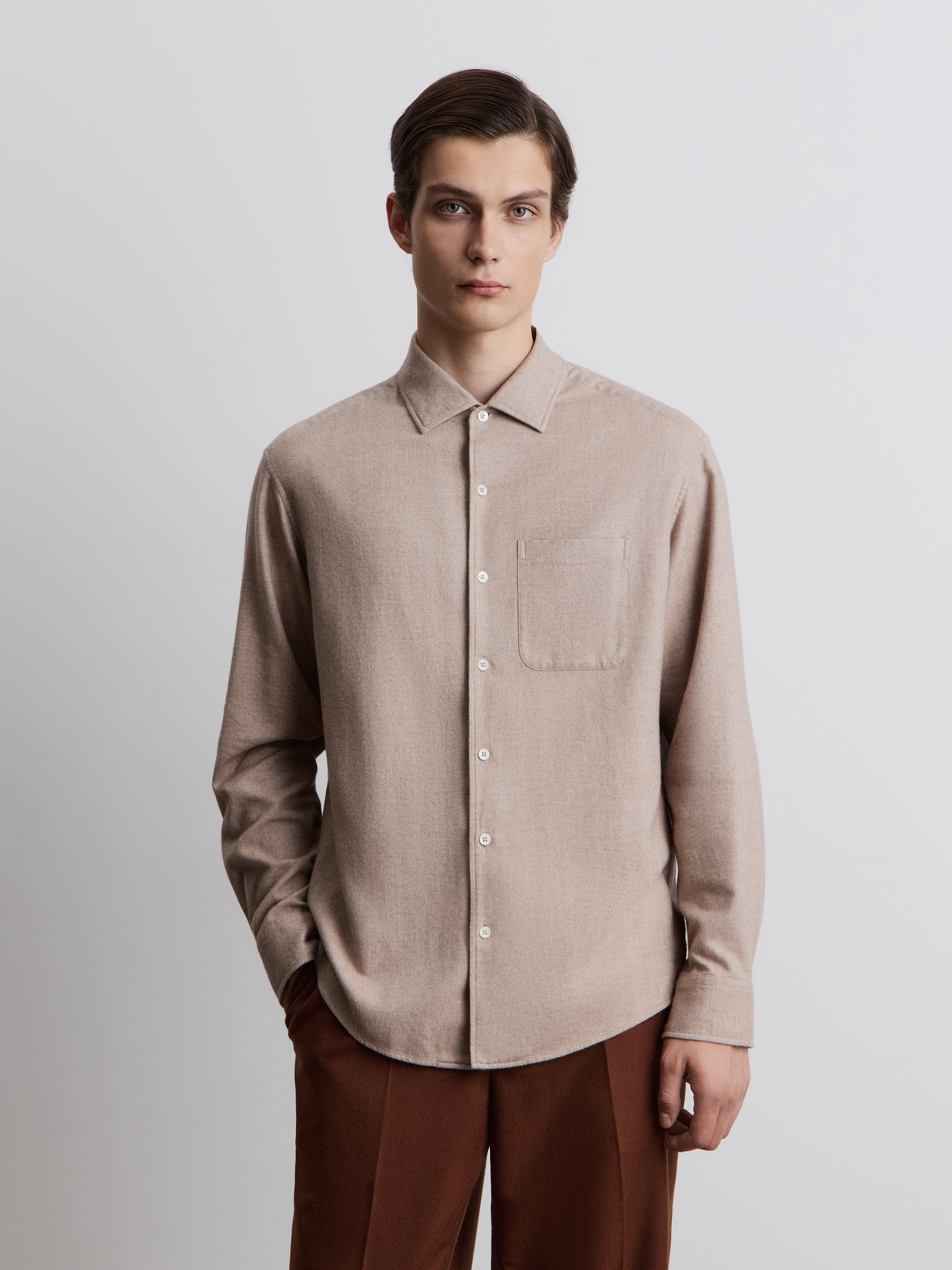 Рубашка из итальянского хлопка