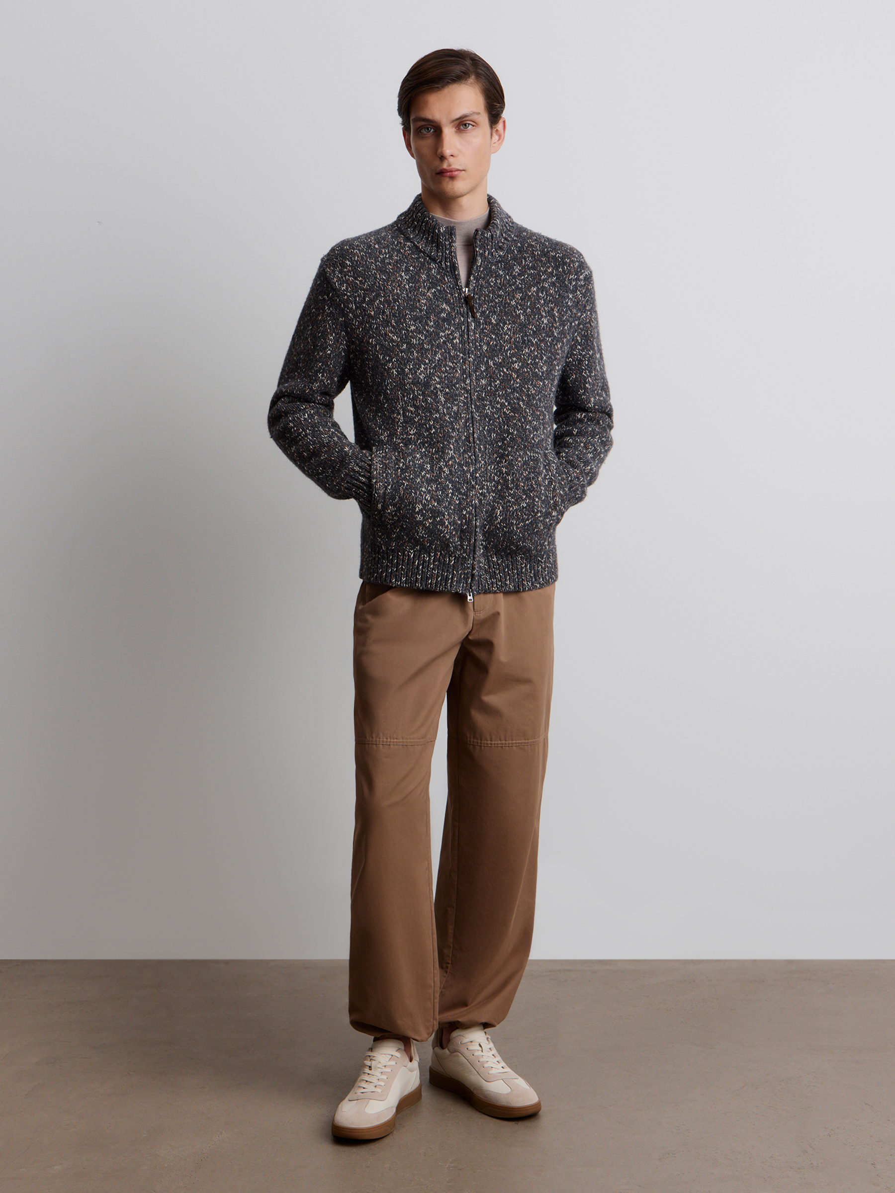 Брюки широкие