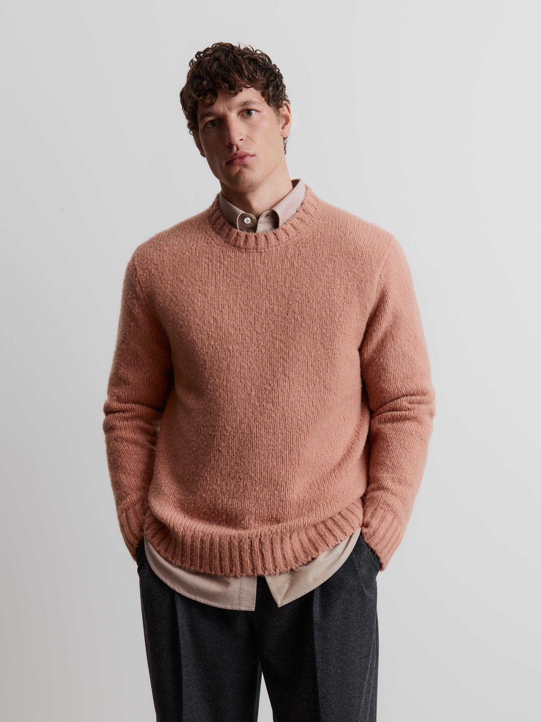 Джемпер с шерстью яка