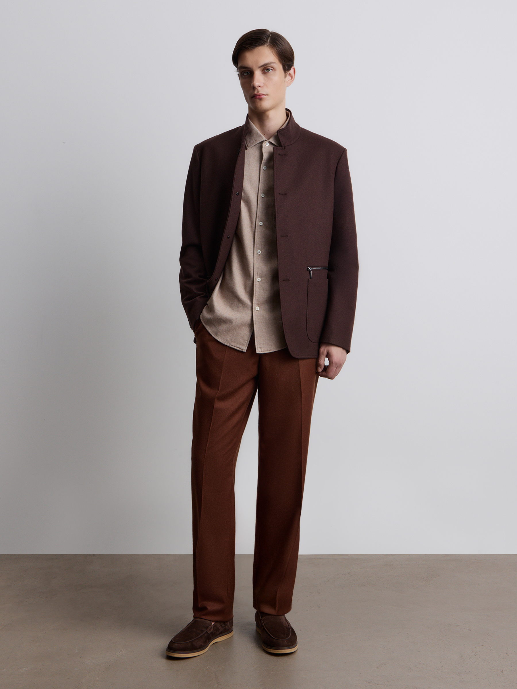 Брюки из шерсти Drago