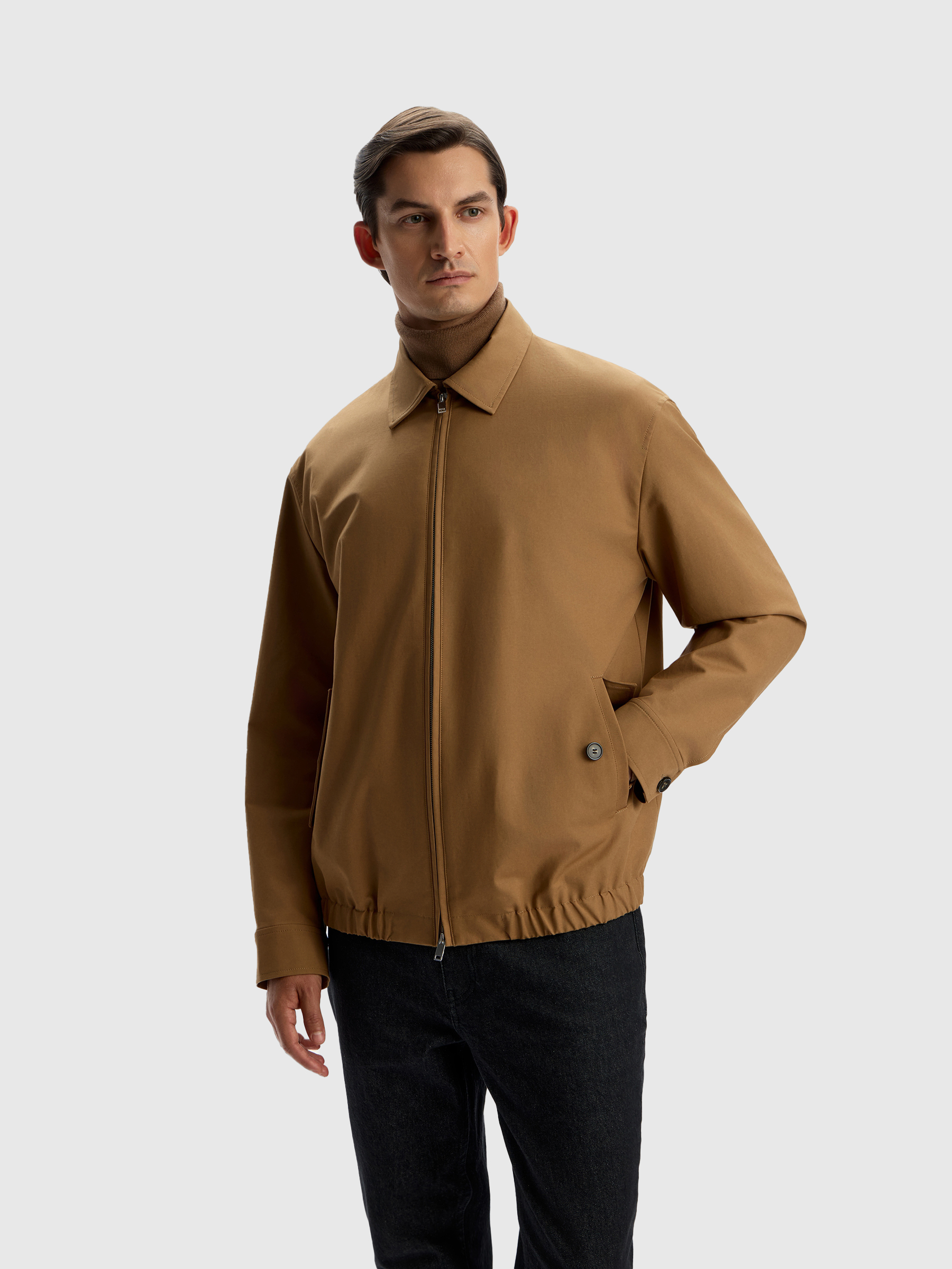 Бомбер из итальянского хлопка