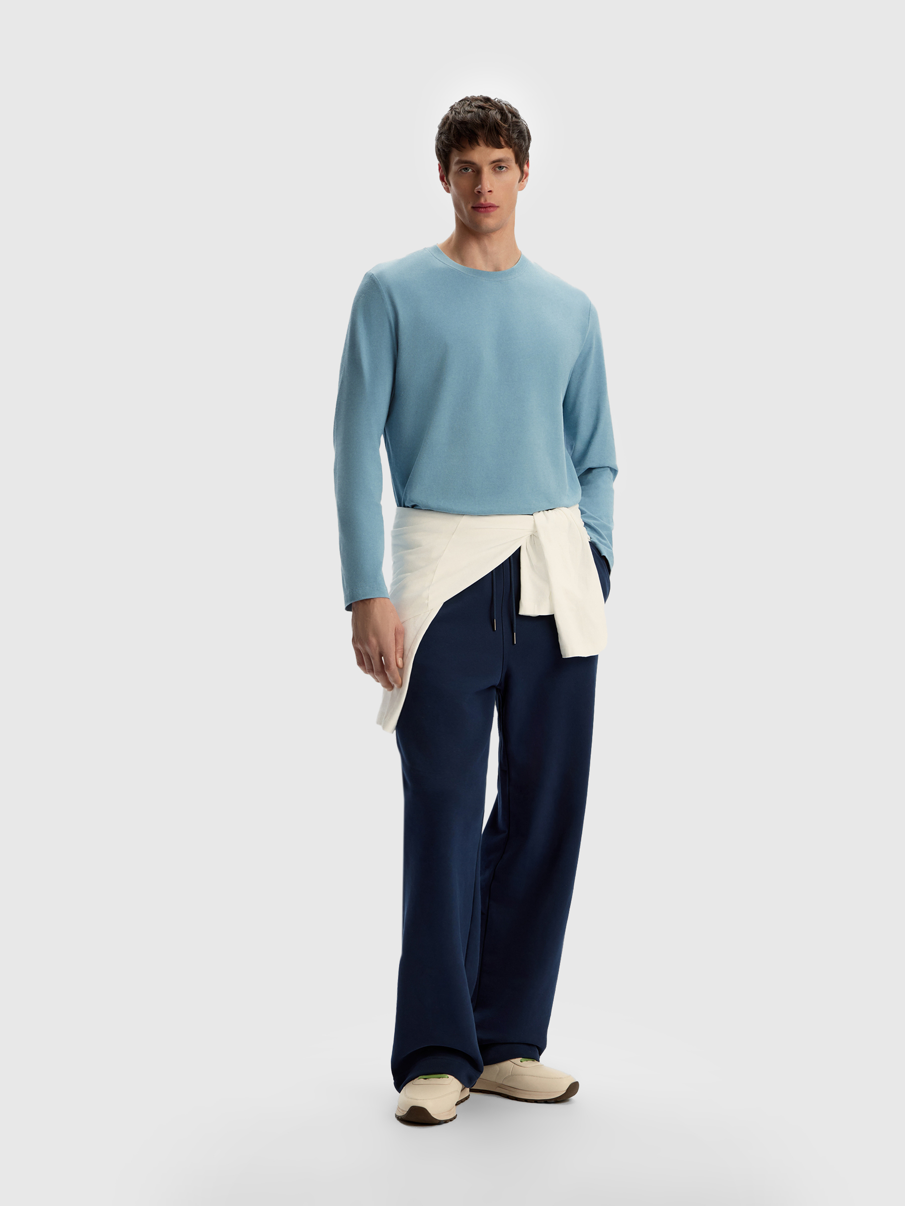 Брюки из трикотажа