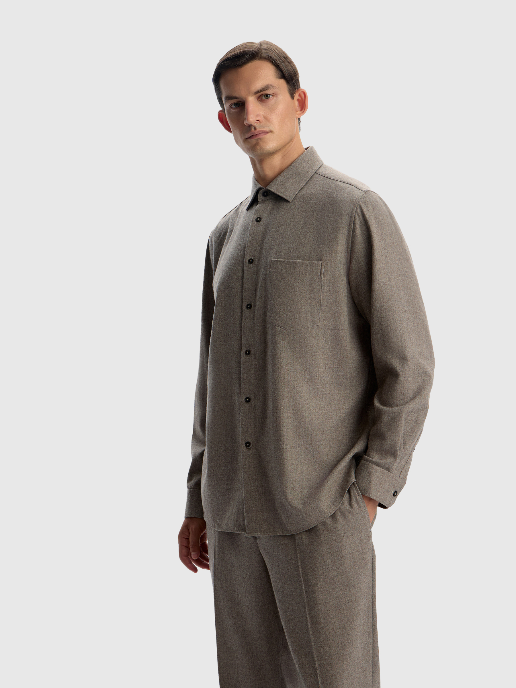 Рубашка из шерсти Drago