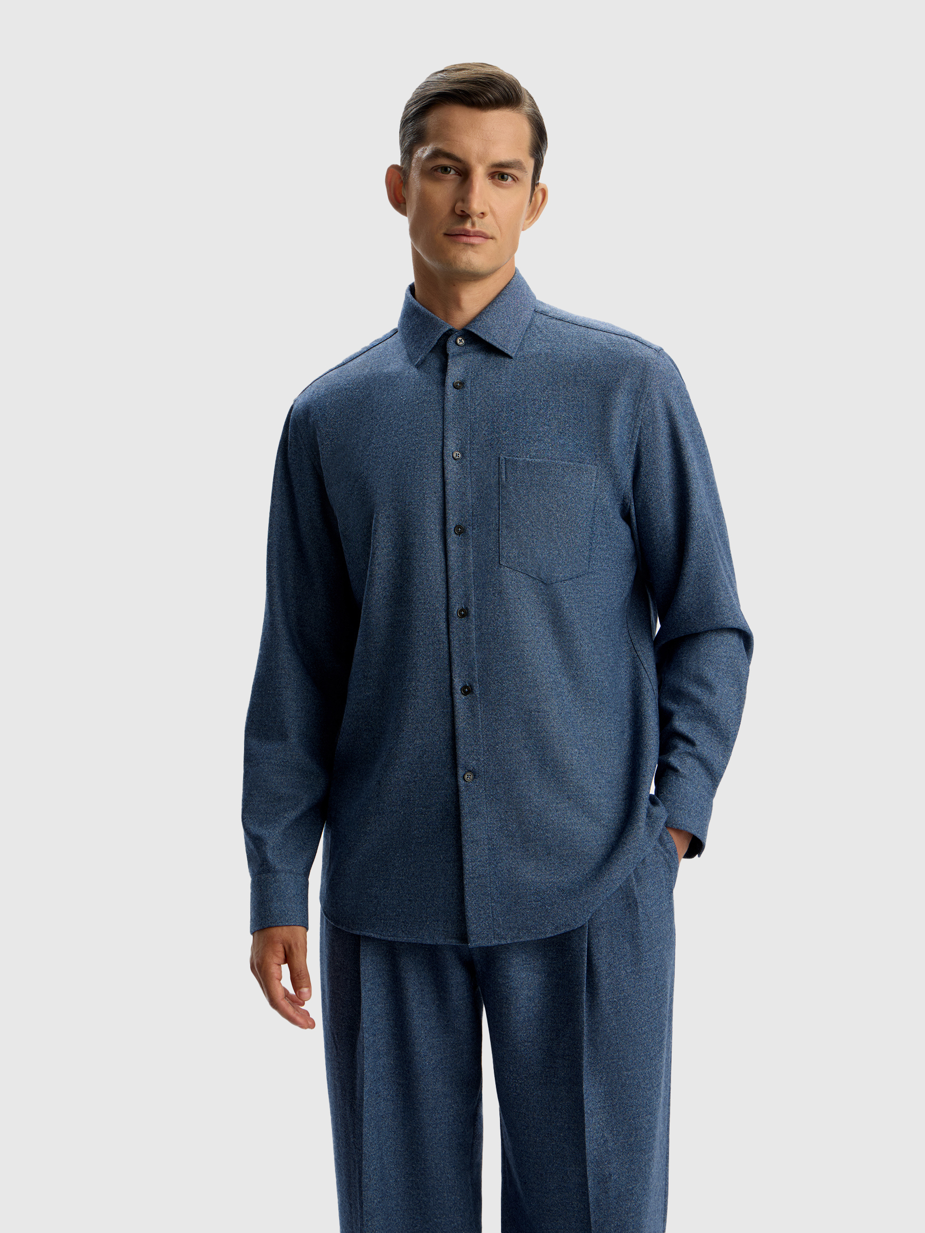 Рубашка из шерсти Drago