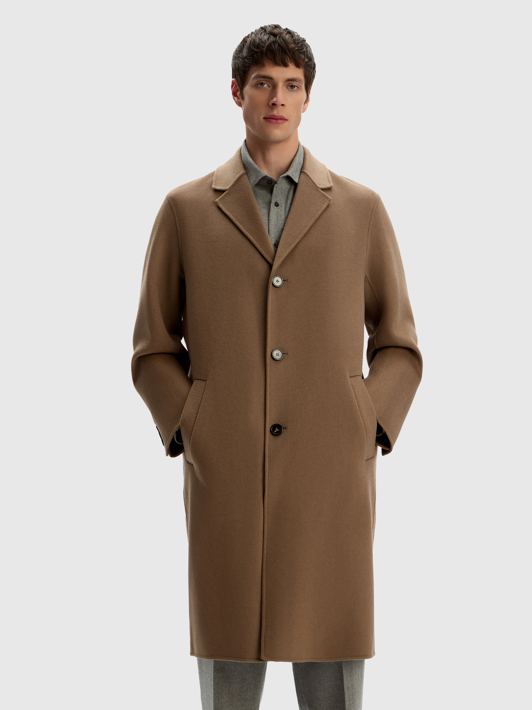 Пальто из шерсти и кашемира