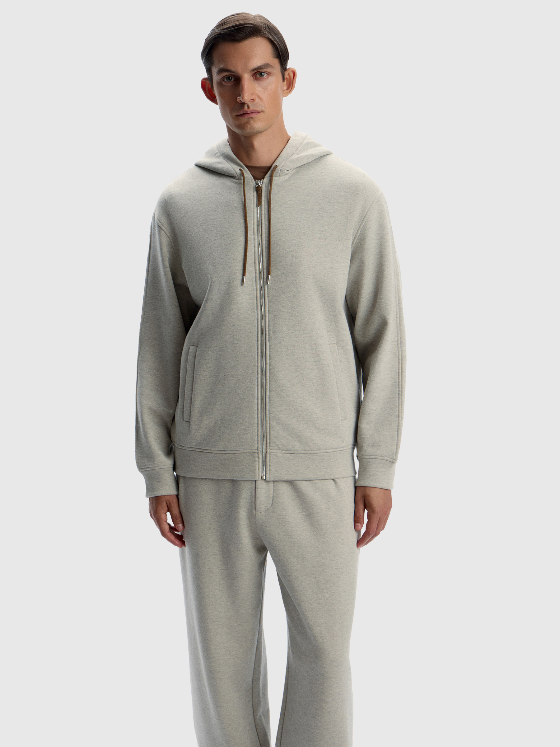 Толстовка с шерстью на молнии