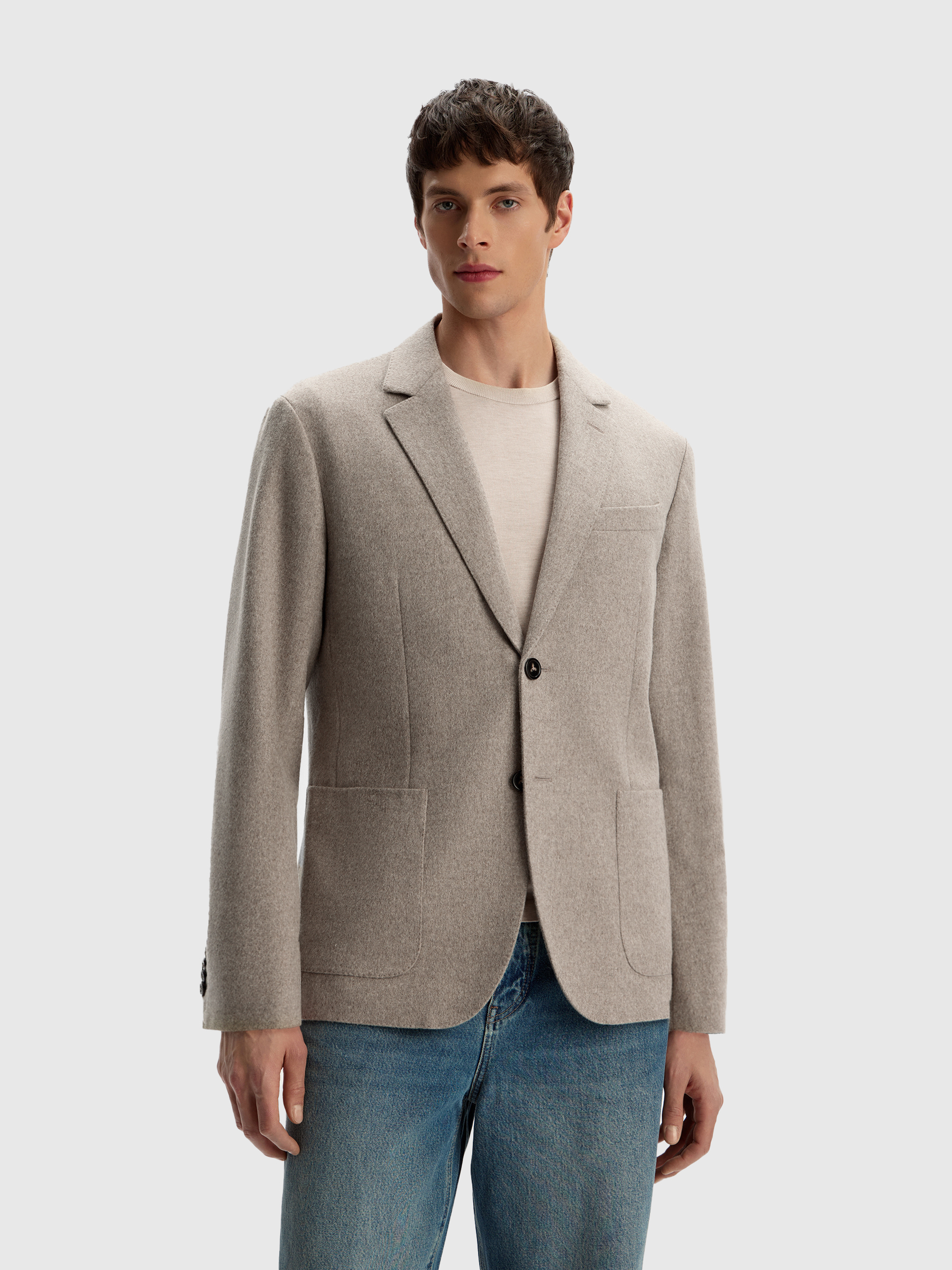 Пиджак из мягкой шерсти