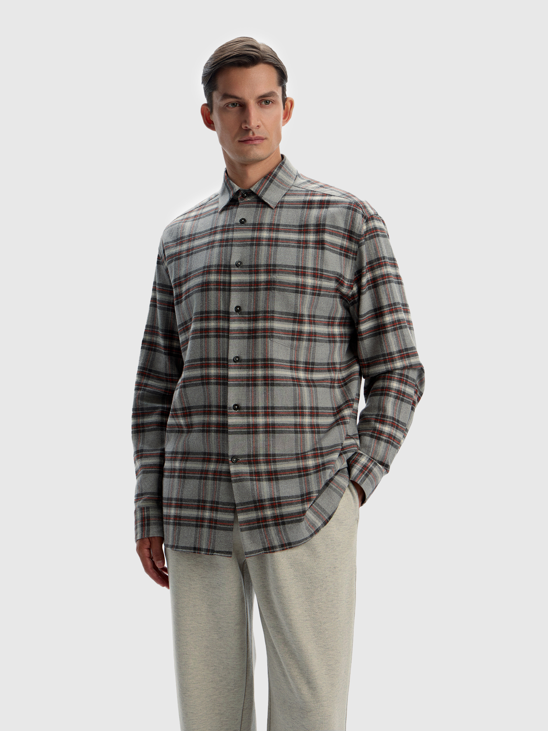 Рубашка из фланели