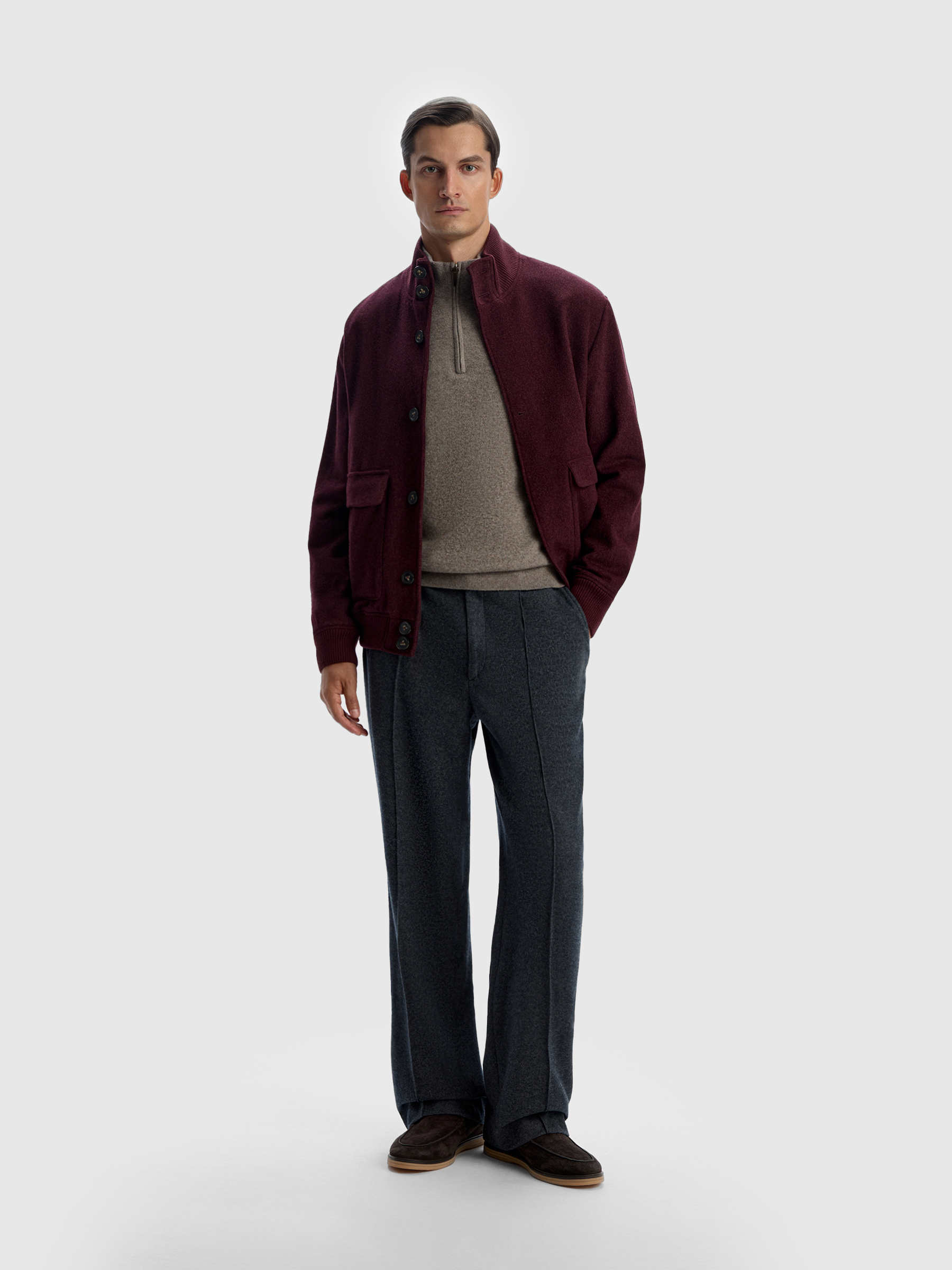 Брюки из шерсти