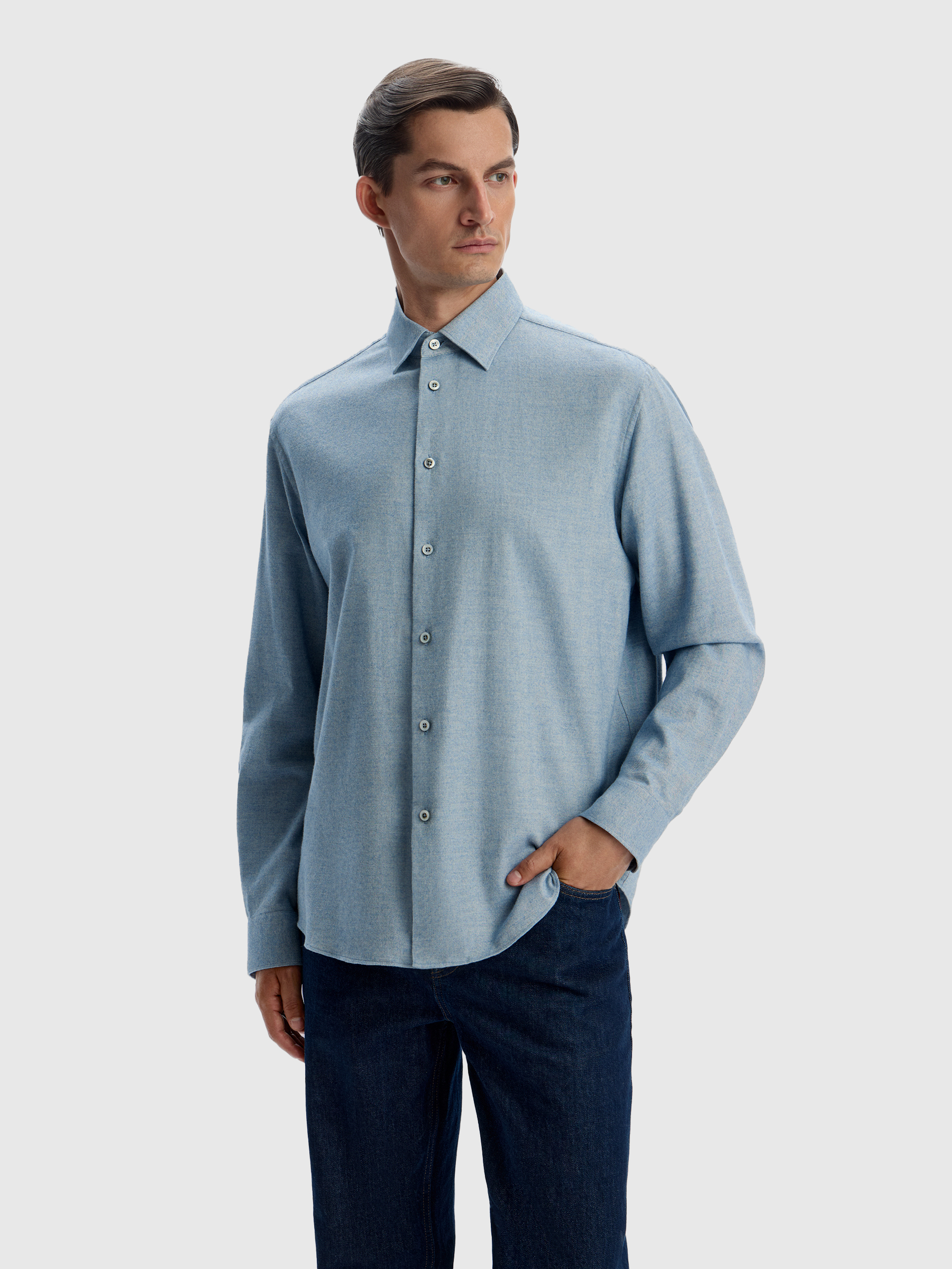 Рубашка из фланели