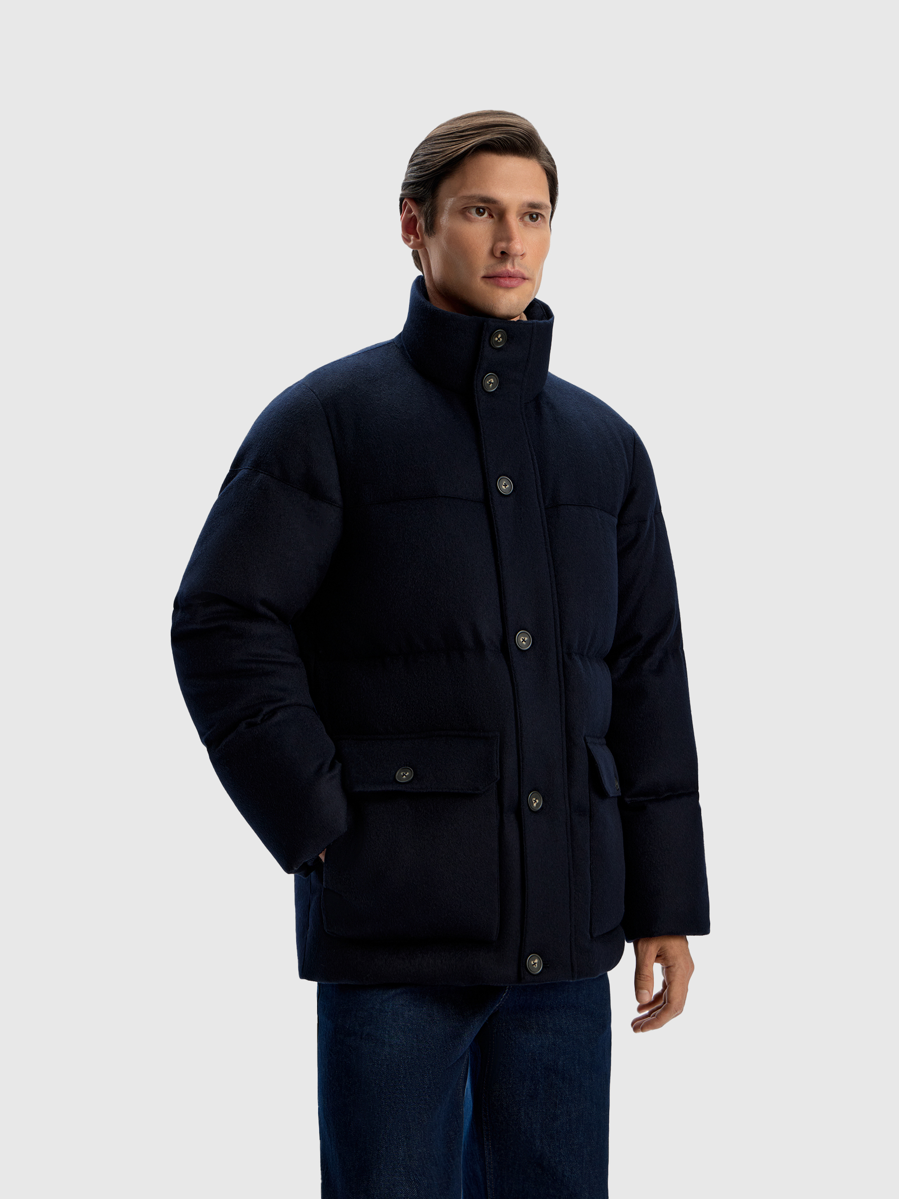 Пуховик Amur из шерсти