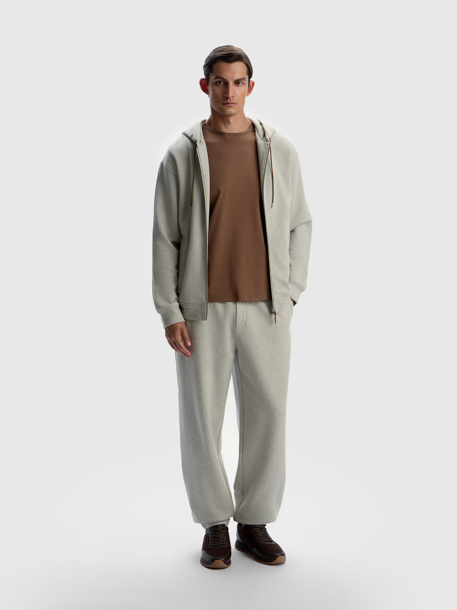 Джоггеры с шерстью