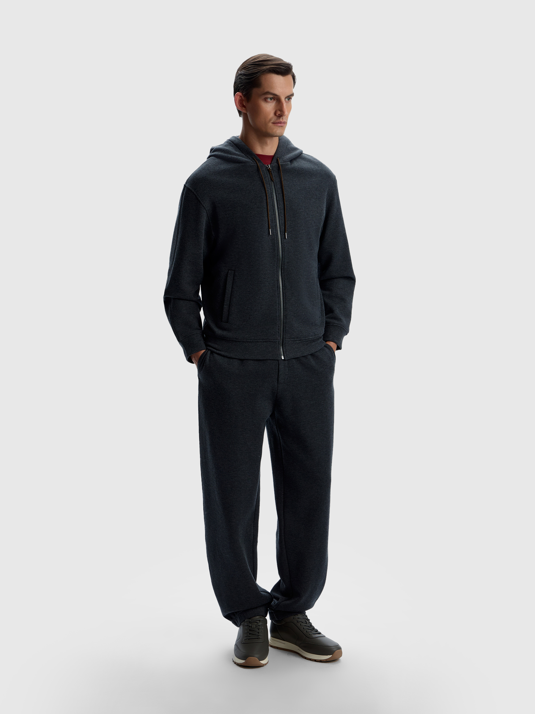 Джоггеры с шерстью