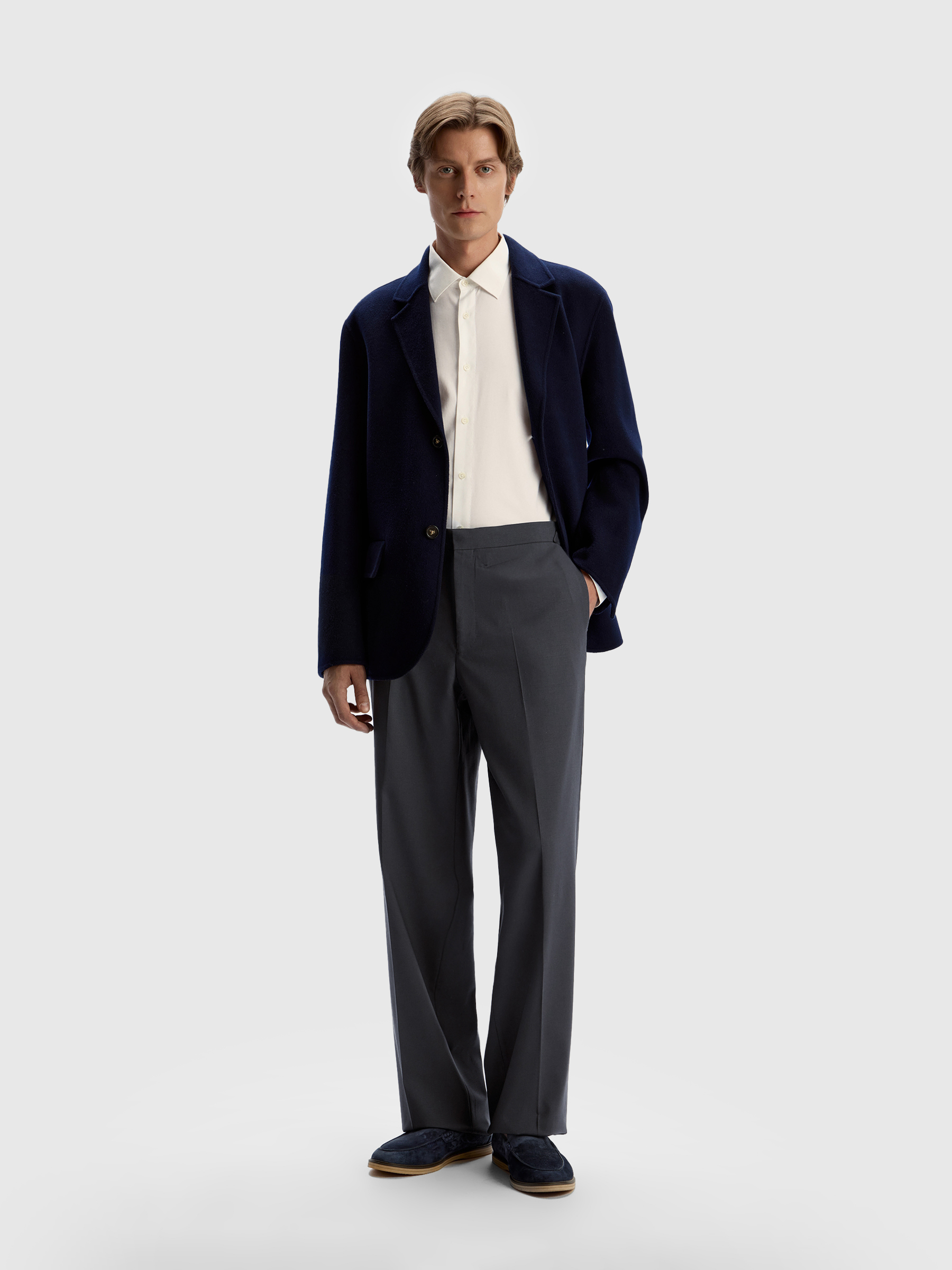 Брюки из шерсти