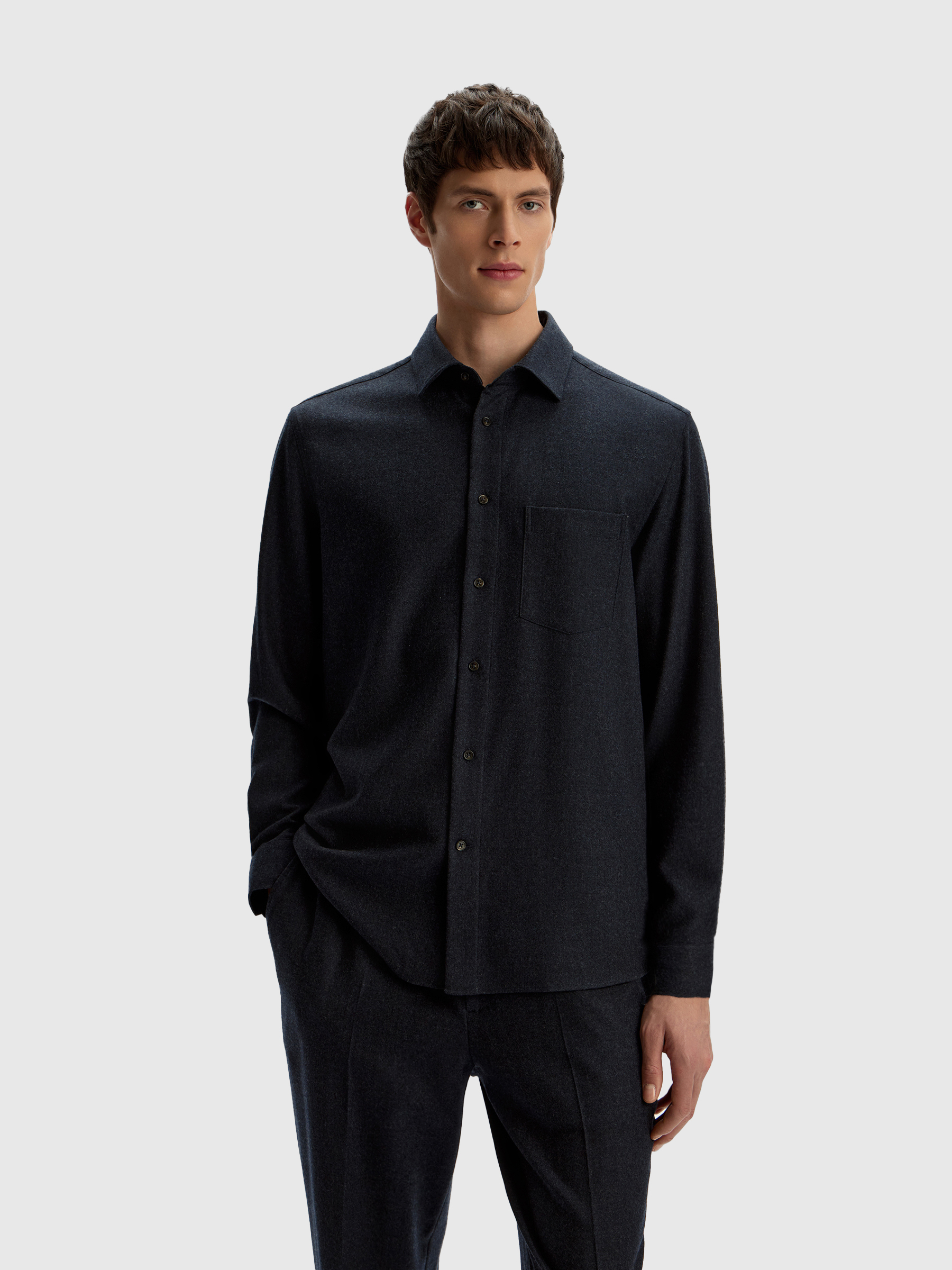 Рубашка из шерсти Drago