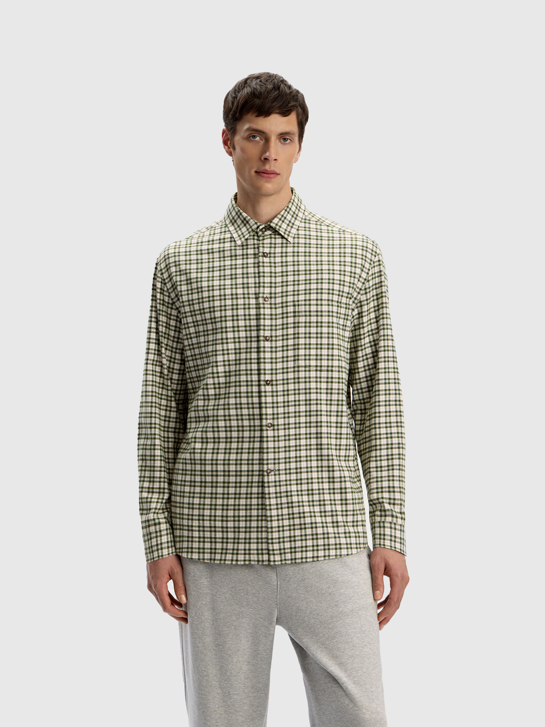 Рубашка из фланели