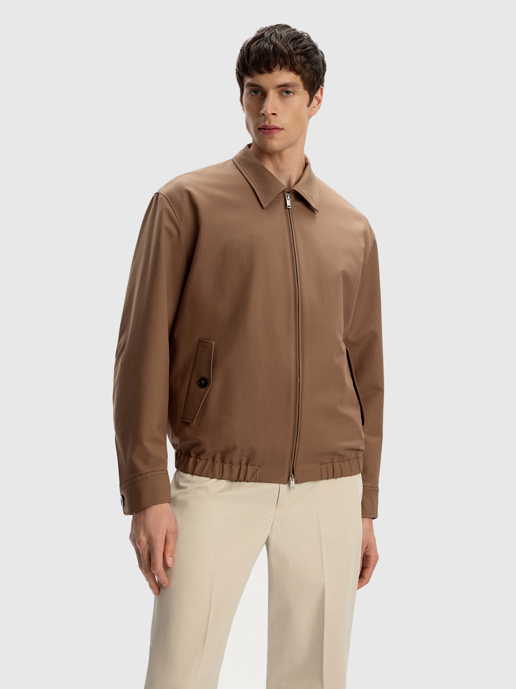 Бомбер из итальянского хлопка