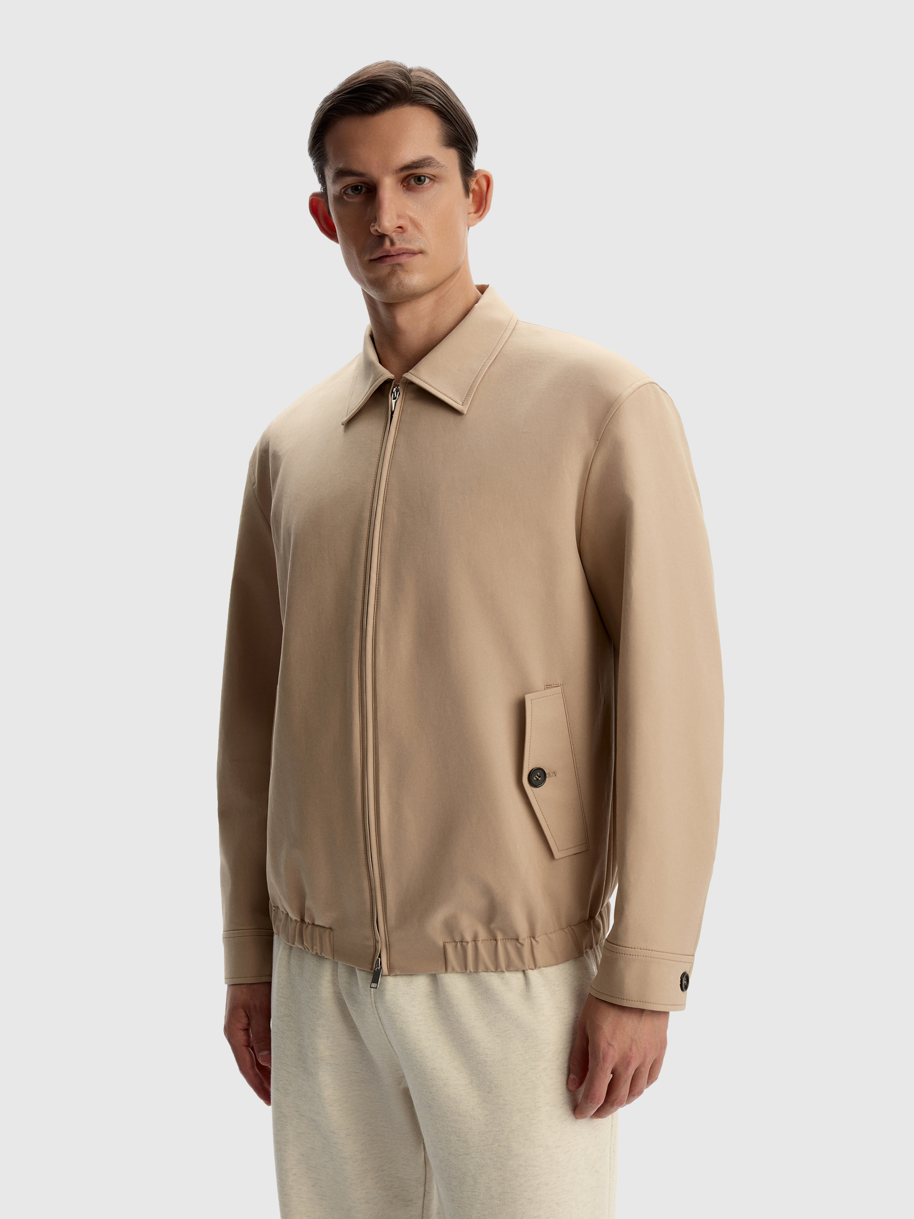 Бомбер из итальянского хлопка