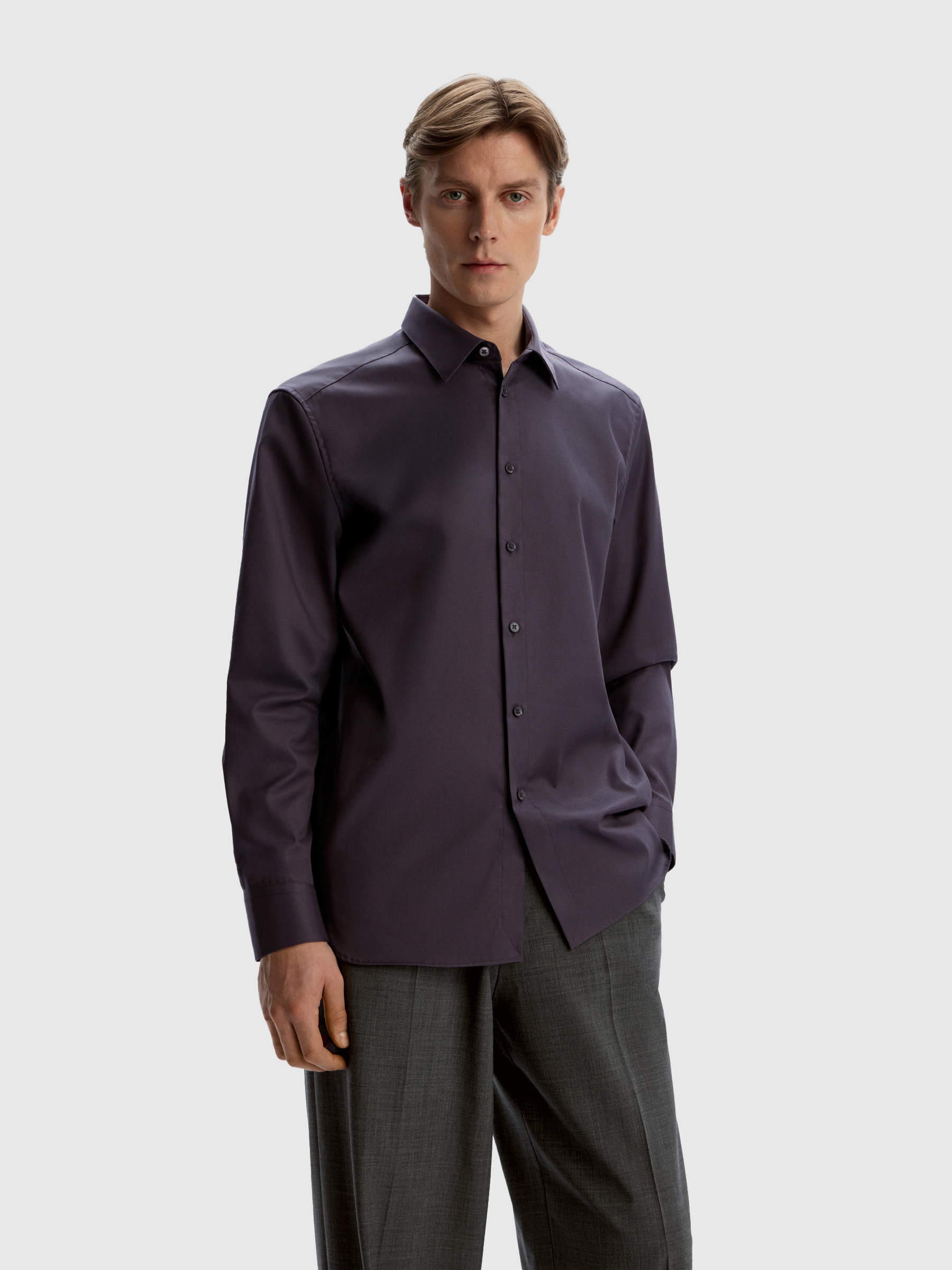 Рубашка из немнущегося хлопка