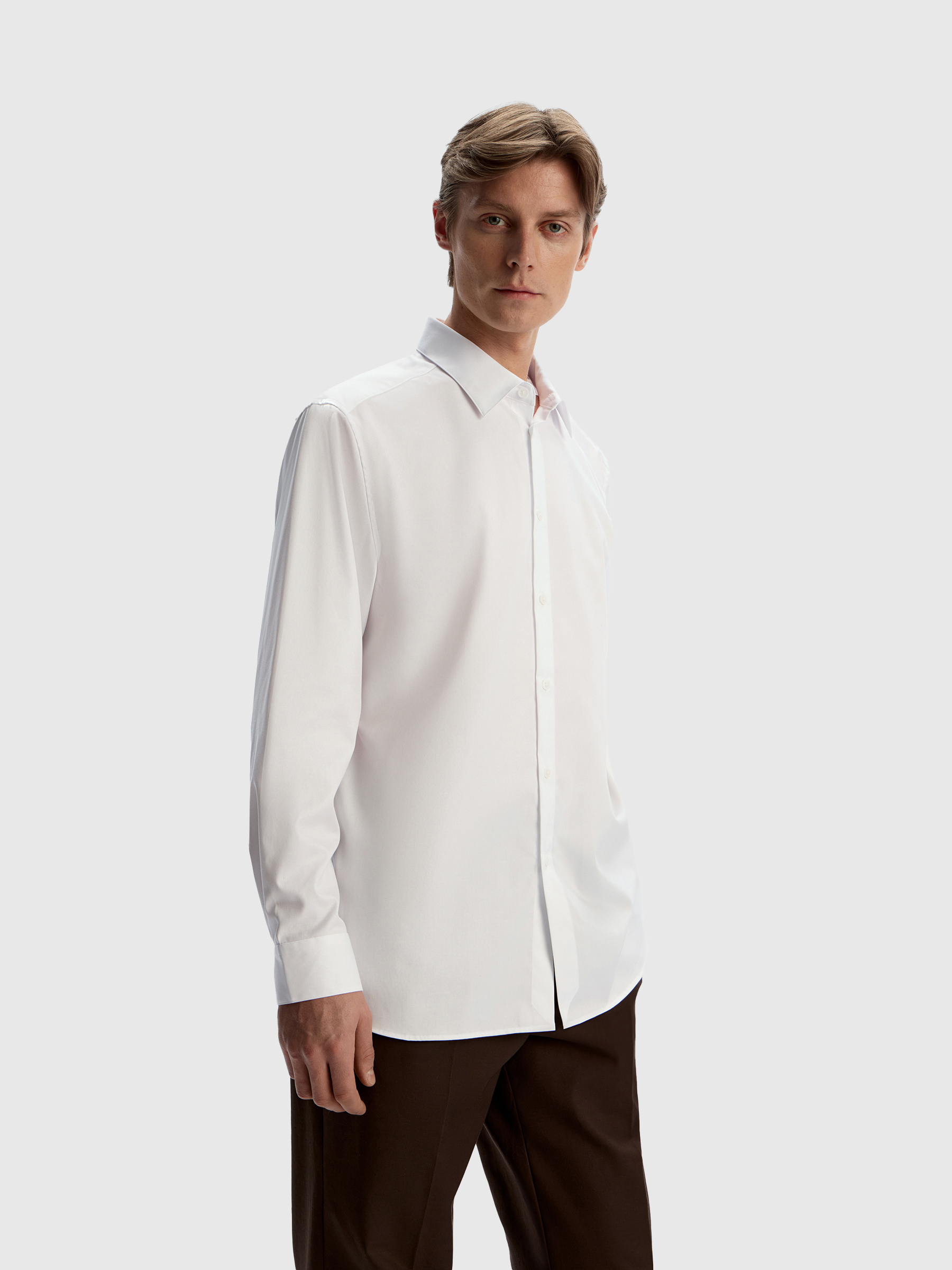 Рубашка из немнущегося хлопка